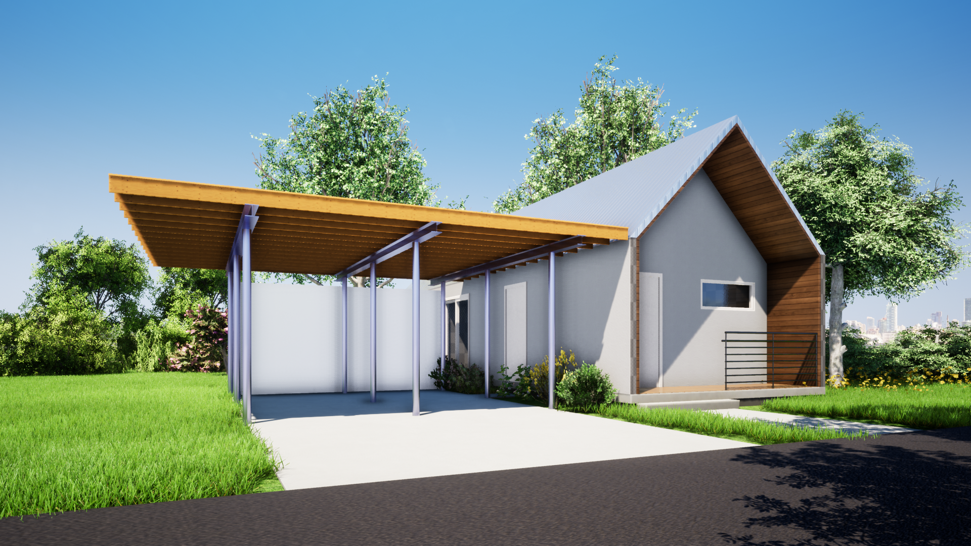 Homestead Modular Shotgun House