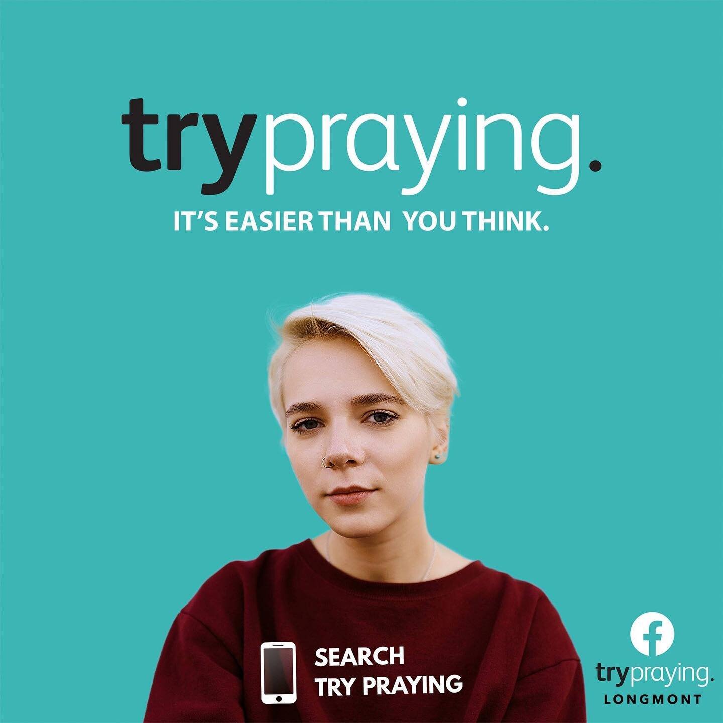 Praying&hellip; should be as simple as breathing. Try it 🙏🏽 

Hope you have enjoyed seeing the posters around North Devon, encouraging us to pray to our loving designer/maker :)

 #thankyoujesus