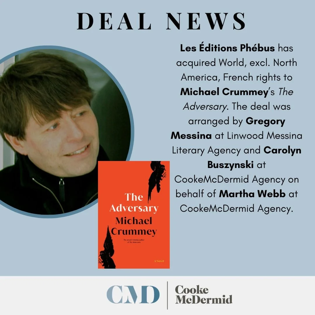 World French (ex NA) to Michael Crummey’s The Adversary