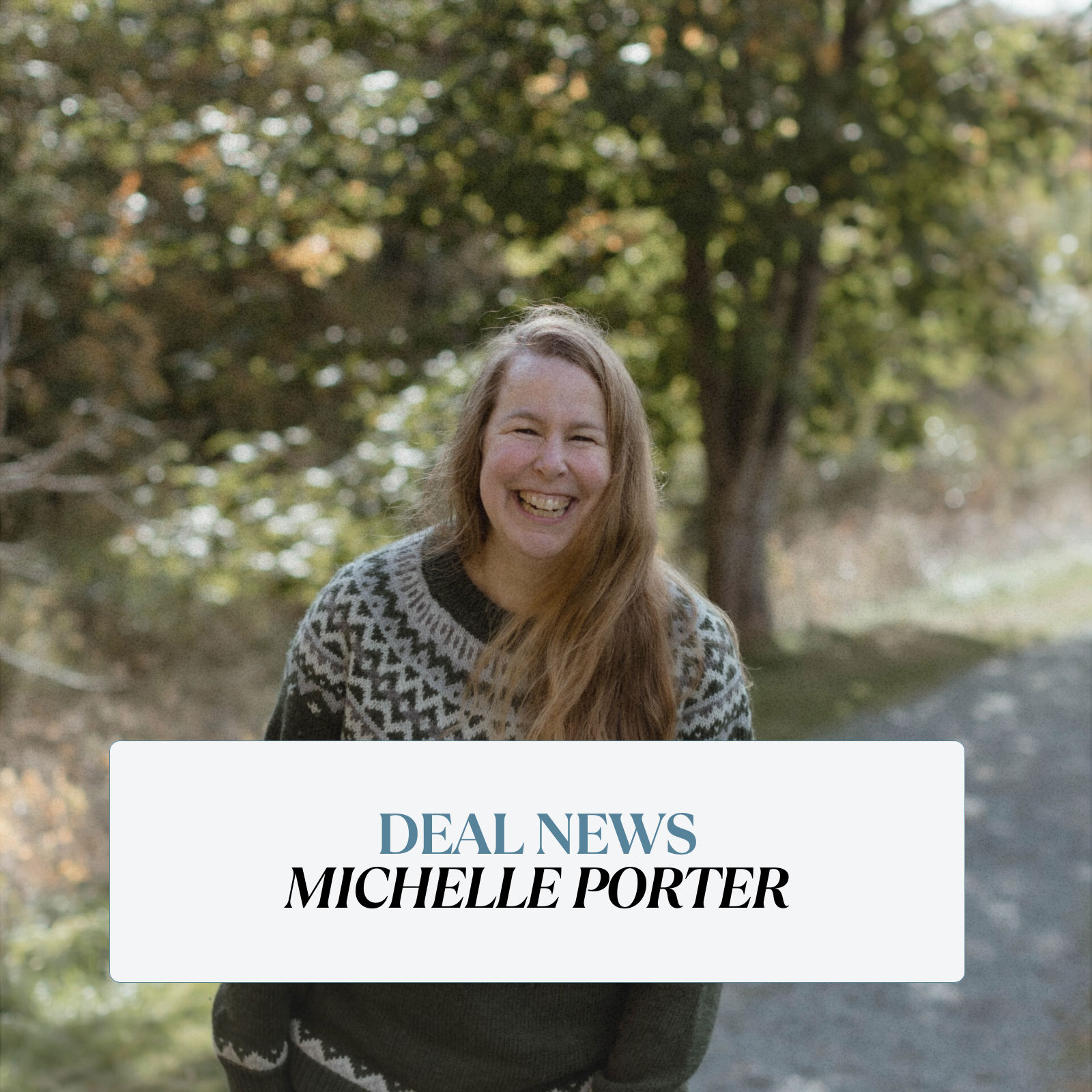 World, excl Canada, rights to Michelle Porter’s A GLACIER’S GUIDE TO DYING