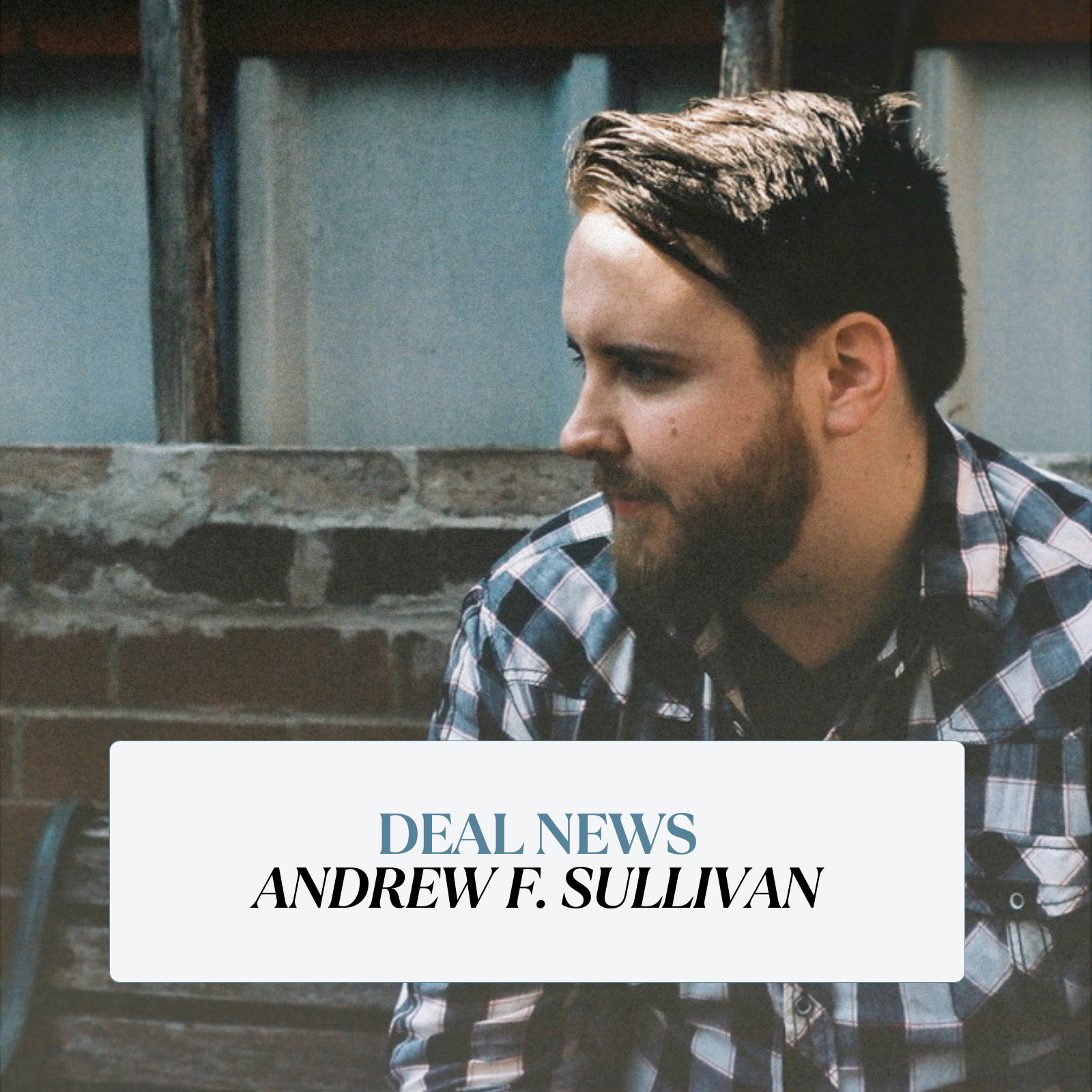 World English rights to Andrew F. Sullivan’s EARTH FILLED WITH BLOOD