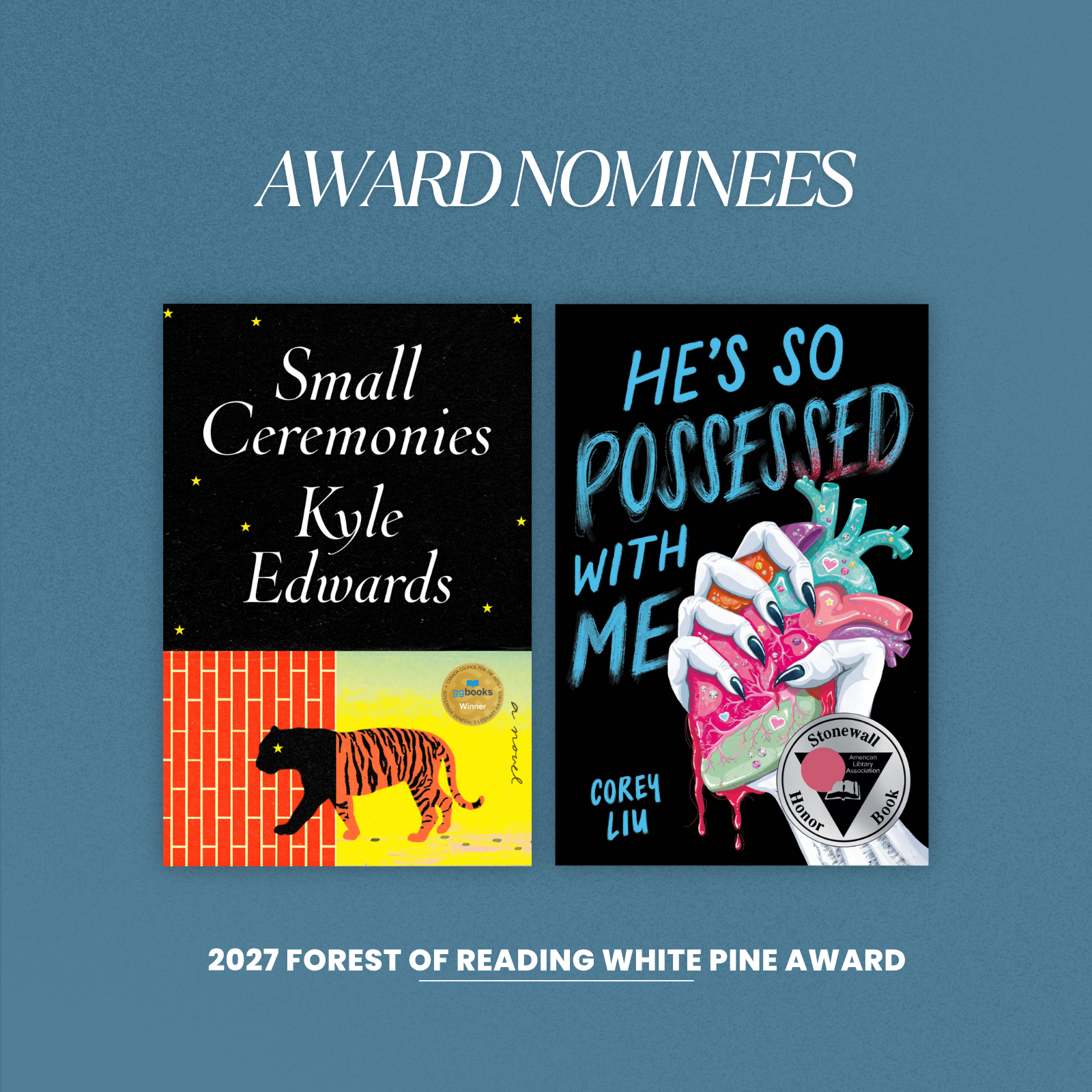2027 Forest of Reading White Pine Award