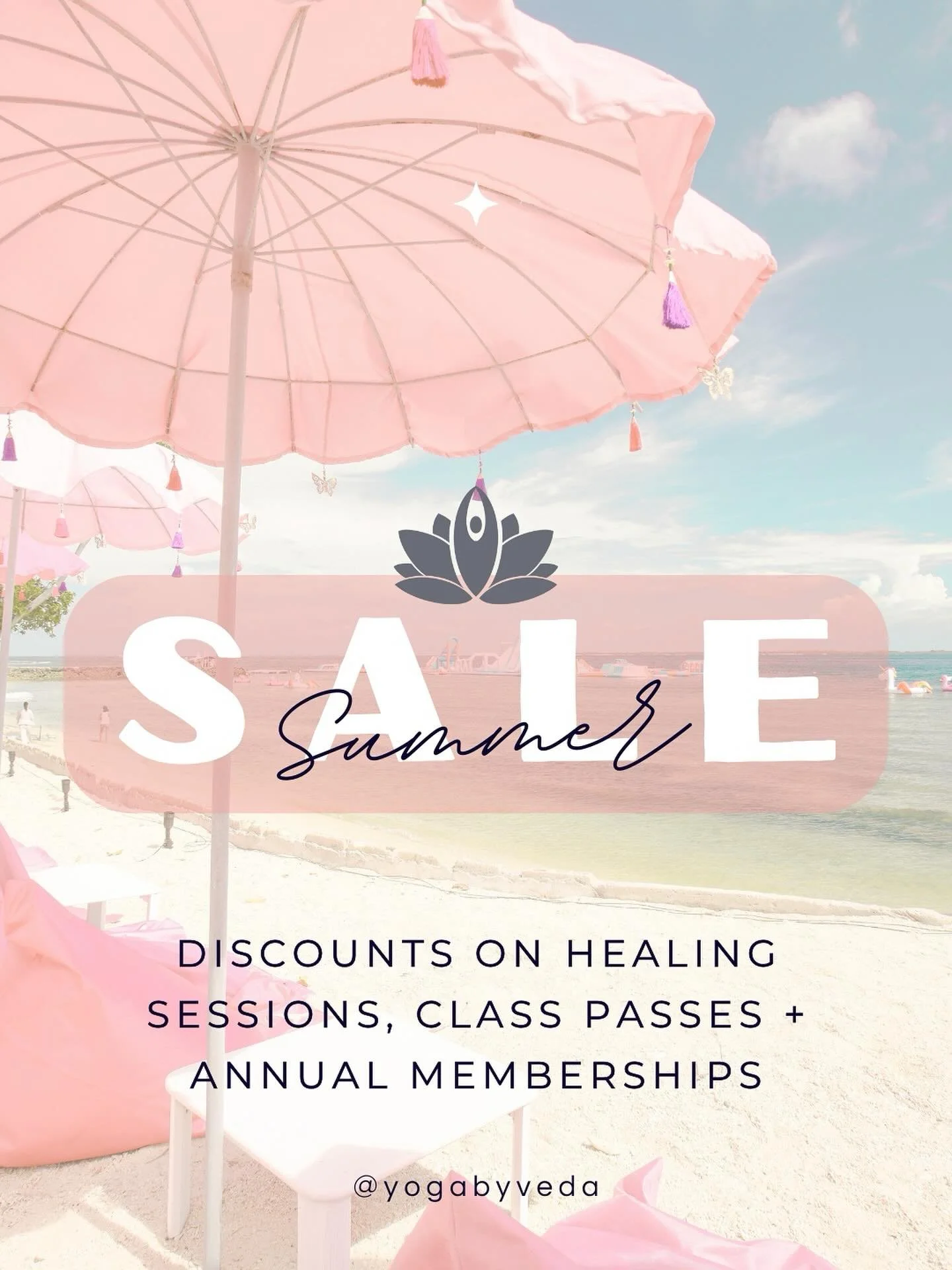 Our sales at Veda are few and far between, we have just TWO opportunities every year to stock up with our lowest prices. I love our membership options and believe they give you the best value, but I know that some of you just prefer the passes! So th