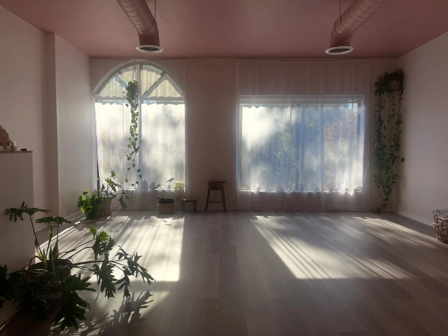 The sun pouring through these windows is a little misleading 😅 but I’m grateful for the sunbeams we get in the colder months.
Make time for yourself this week + come bathe in this sun with us ☀️