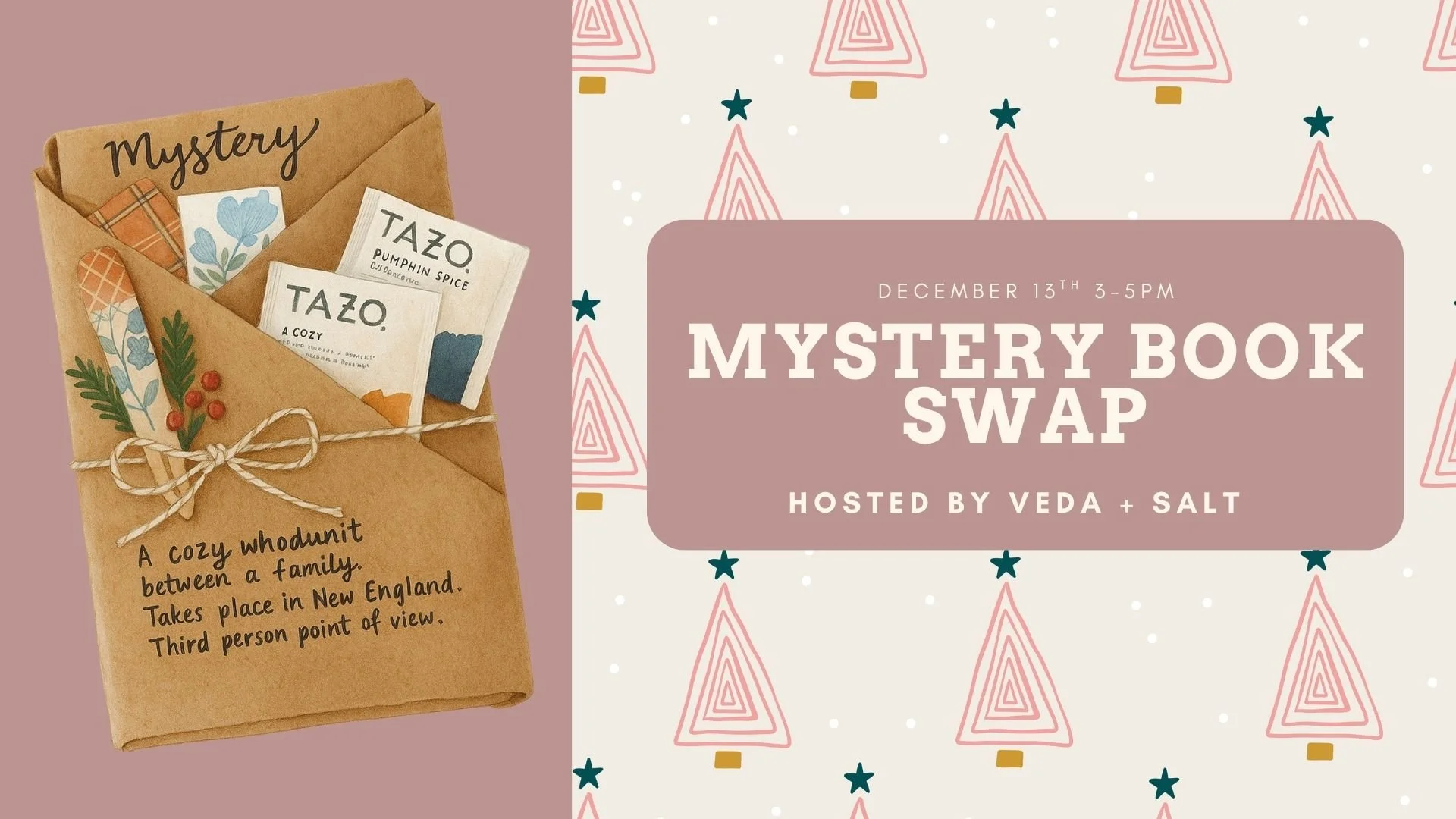 Holiday Mystery Book Swap