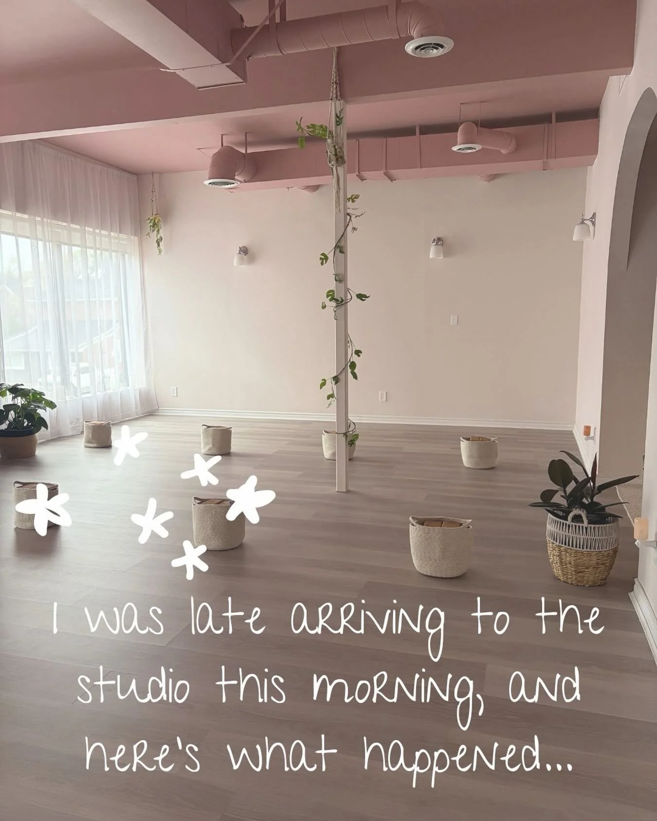 Let me start by saying&hellip; I am never late to the studio. Truly. This is not a regular occurrence at Veda. But today felt too special not to share.

What should have been a simple drive from Port Hope turned into a two-hour journey 😩 four times 