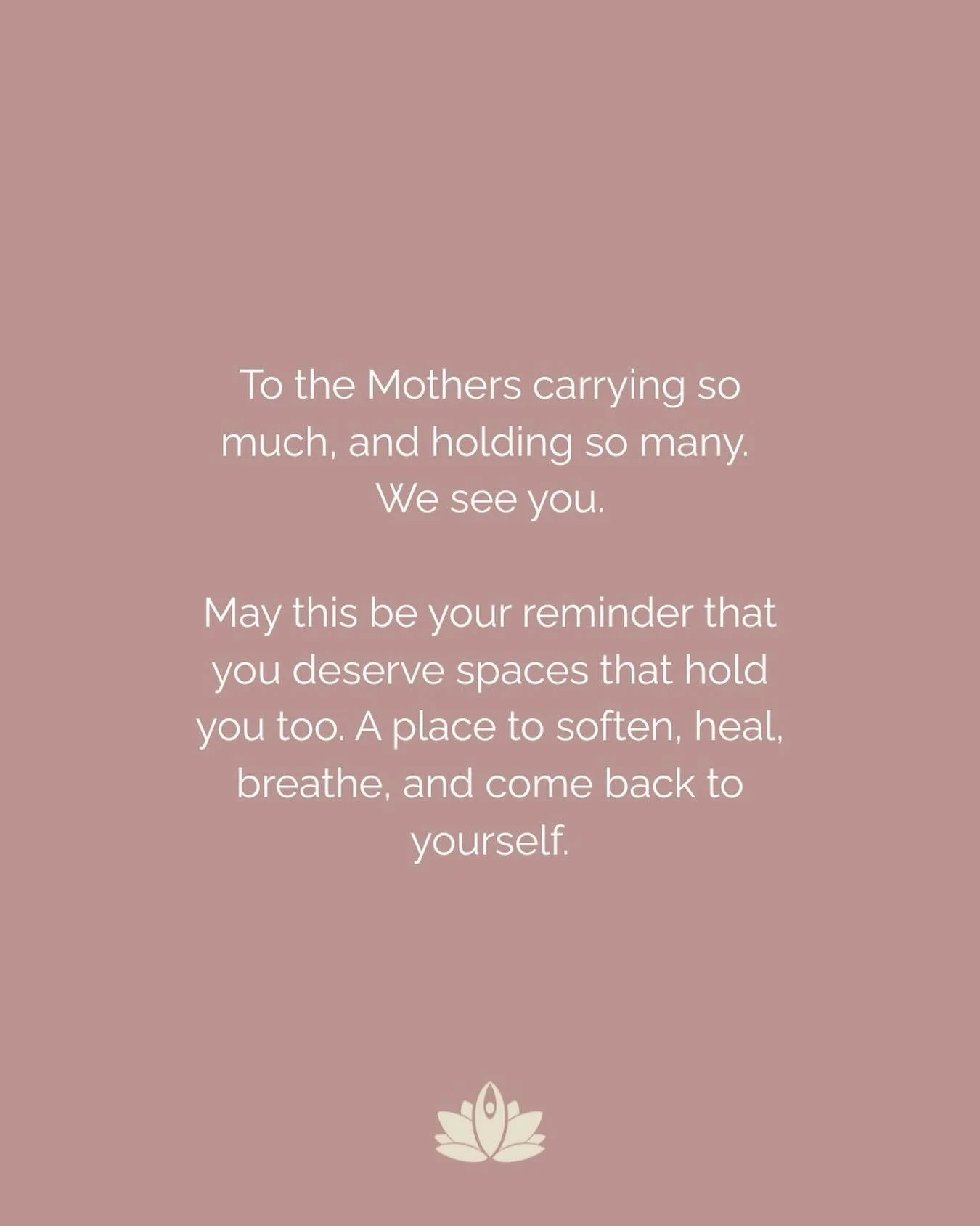 Happy Mother&rsquo;s Day 🩷

We see you, and all that you do for everyone else.

I&rsquo;m also holding space for those that find today challenging, I see you too 🤍