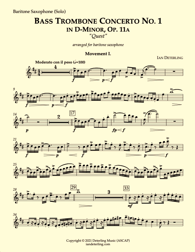 Concerto No. 1 in D-Minor, Op. 11a