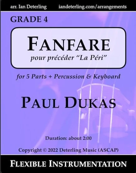 Fanfare pour précéder "La Péri" 