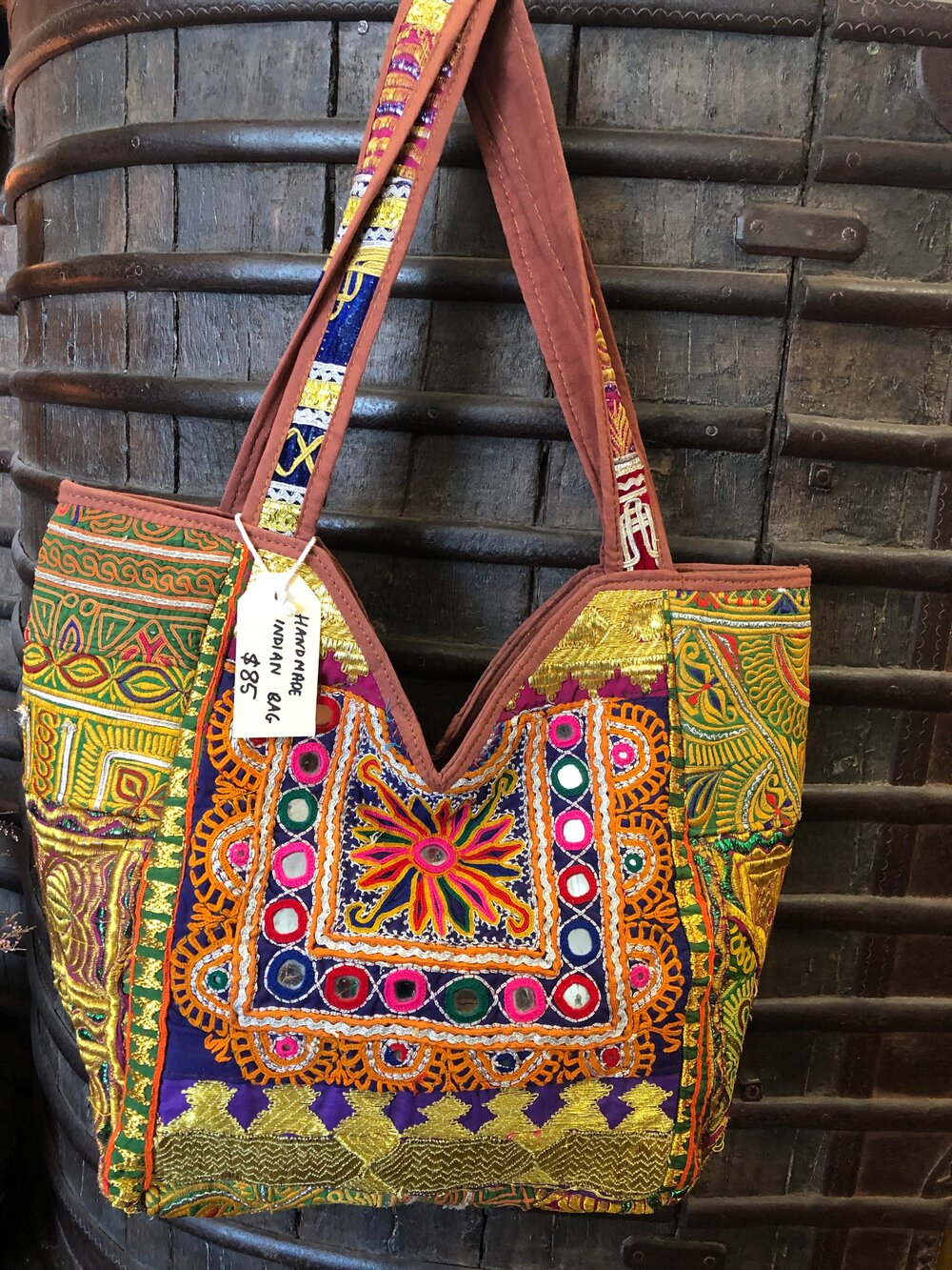 Boho Indian Bag — Shanti Devi