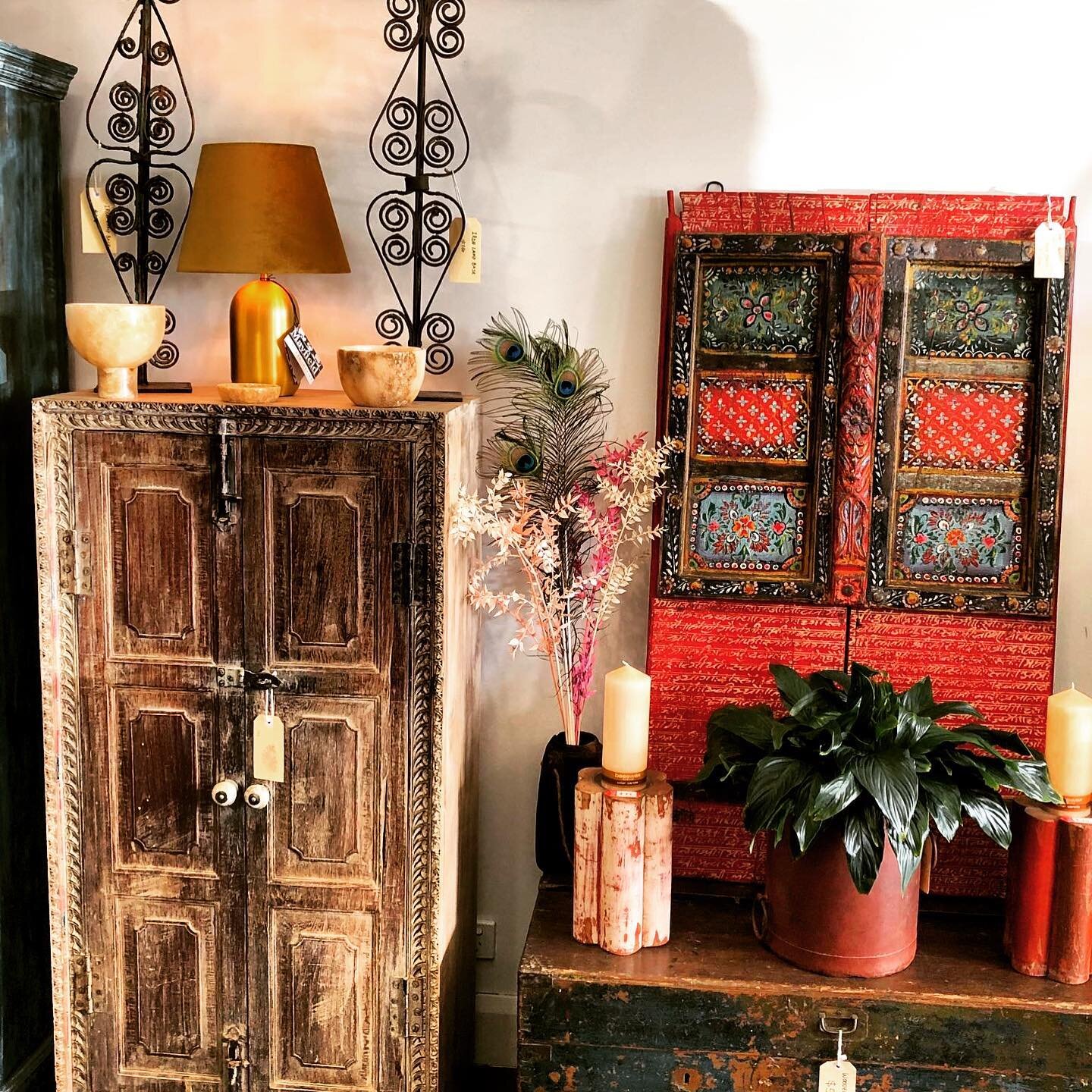 🪔💐All things Shanti Devi, you won&rsquo;t find them anywhere else! 

We&rsquo;ve been quiet for a while, but busy behind the scenes, our new shipment is FULL of surprises!! 😳😳

#homedecor #indianfurniture #vintage #antiquefurniture #homestyling #