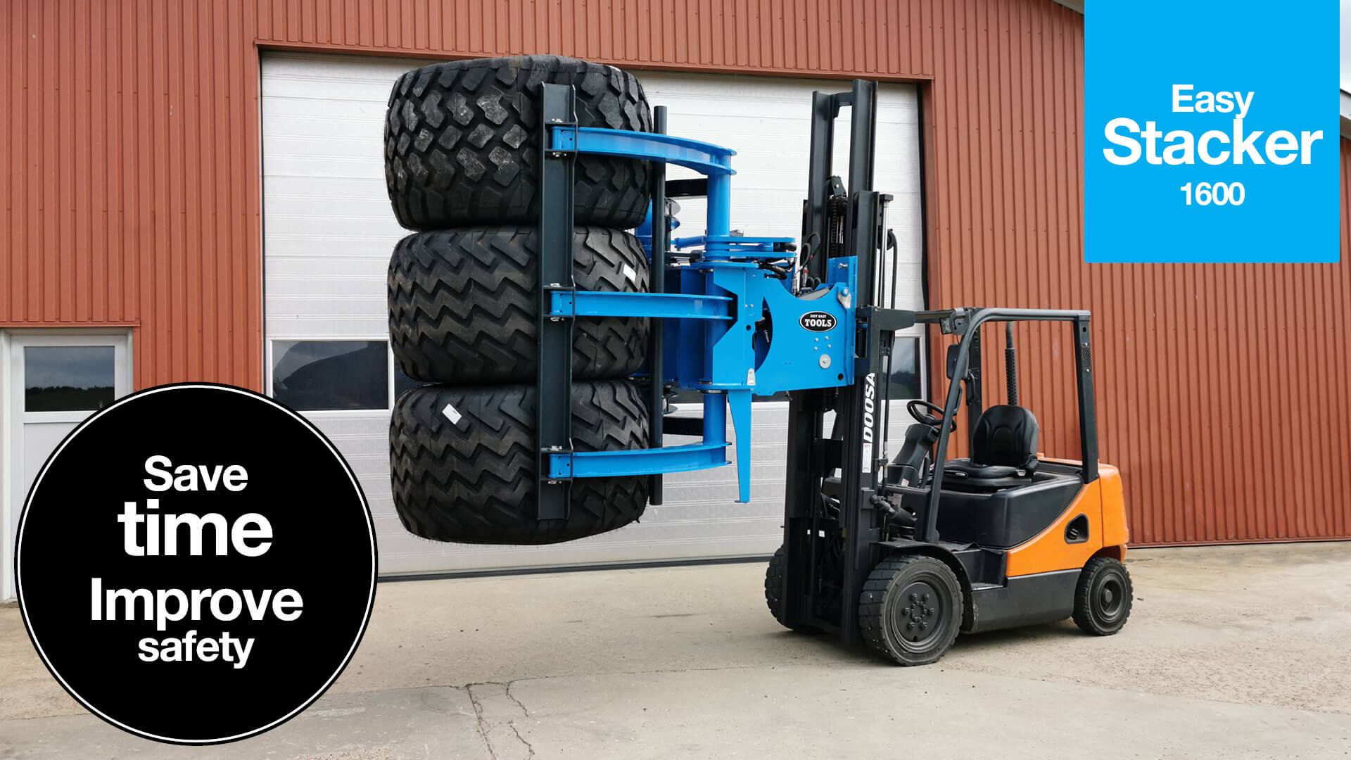 Easy Stacker 1600 - neue reifenhandler ist geboren