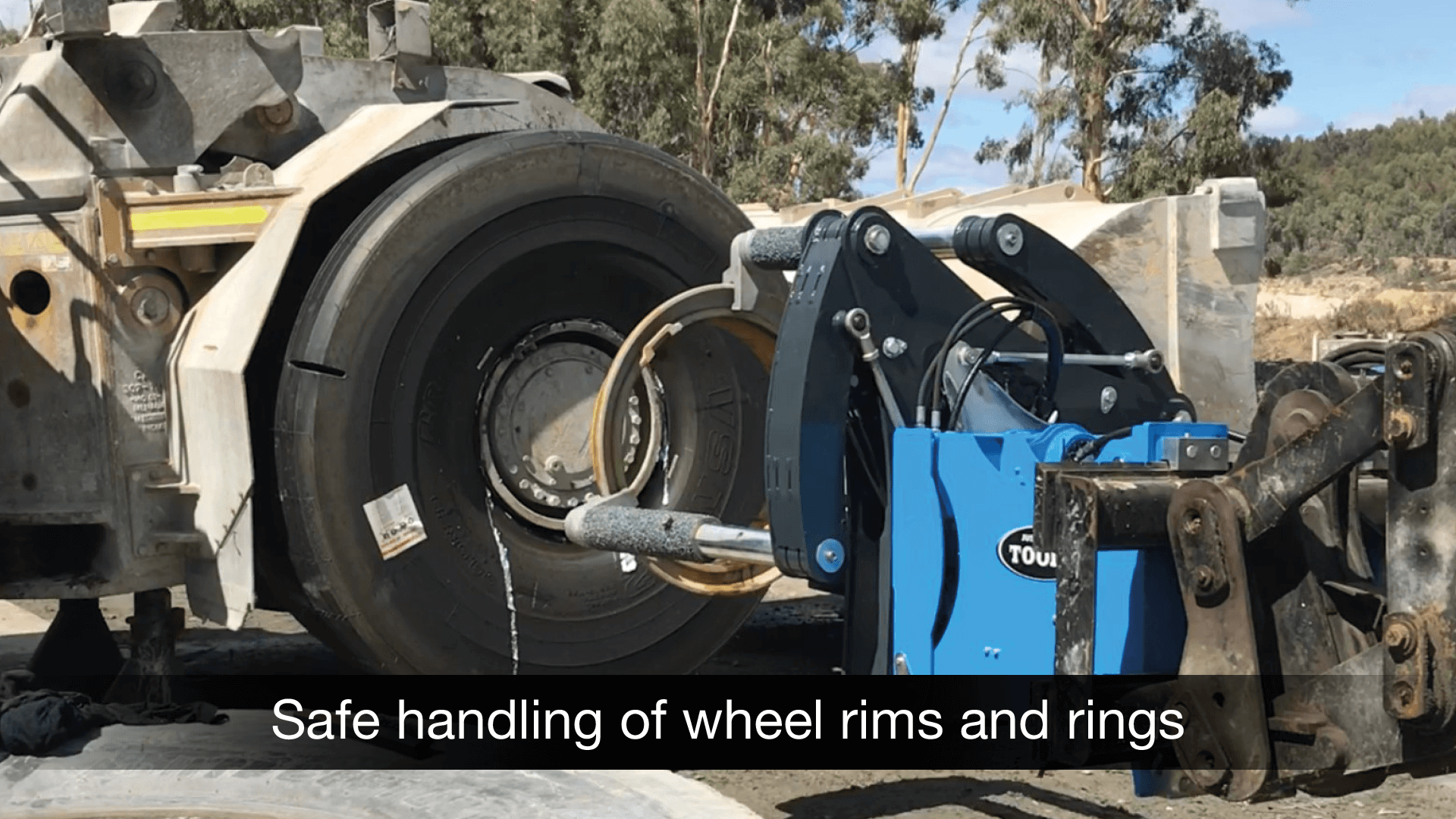 Best tyre practice - Safe handling of wheel rims and rings