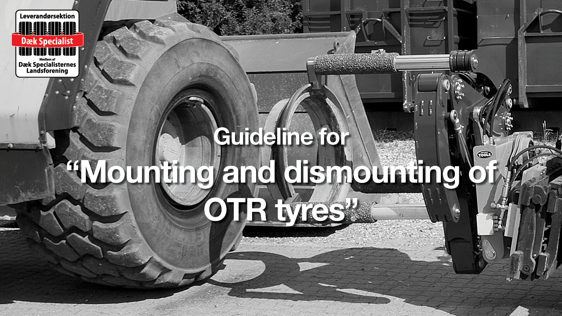 Orientação - Montagem e desmontagem de pneus OTR