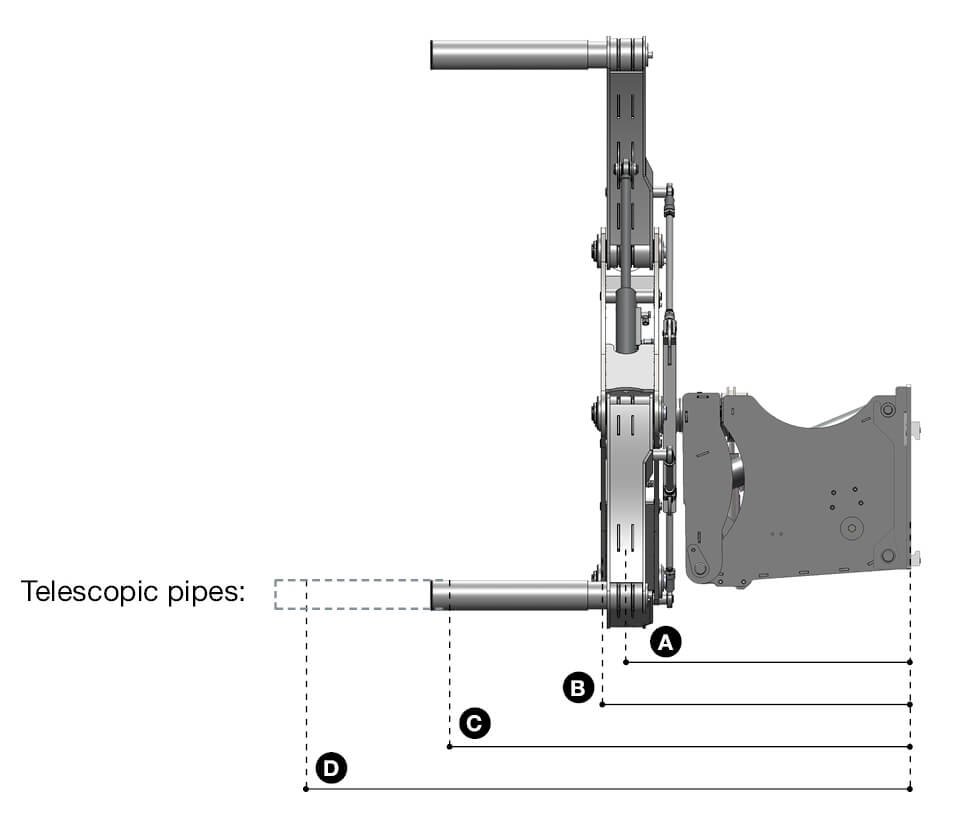 Easy Gripper 2400-2T - desenho de especificações