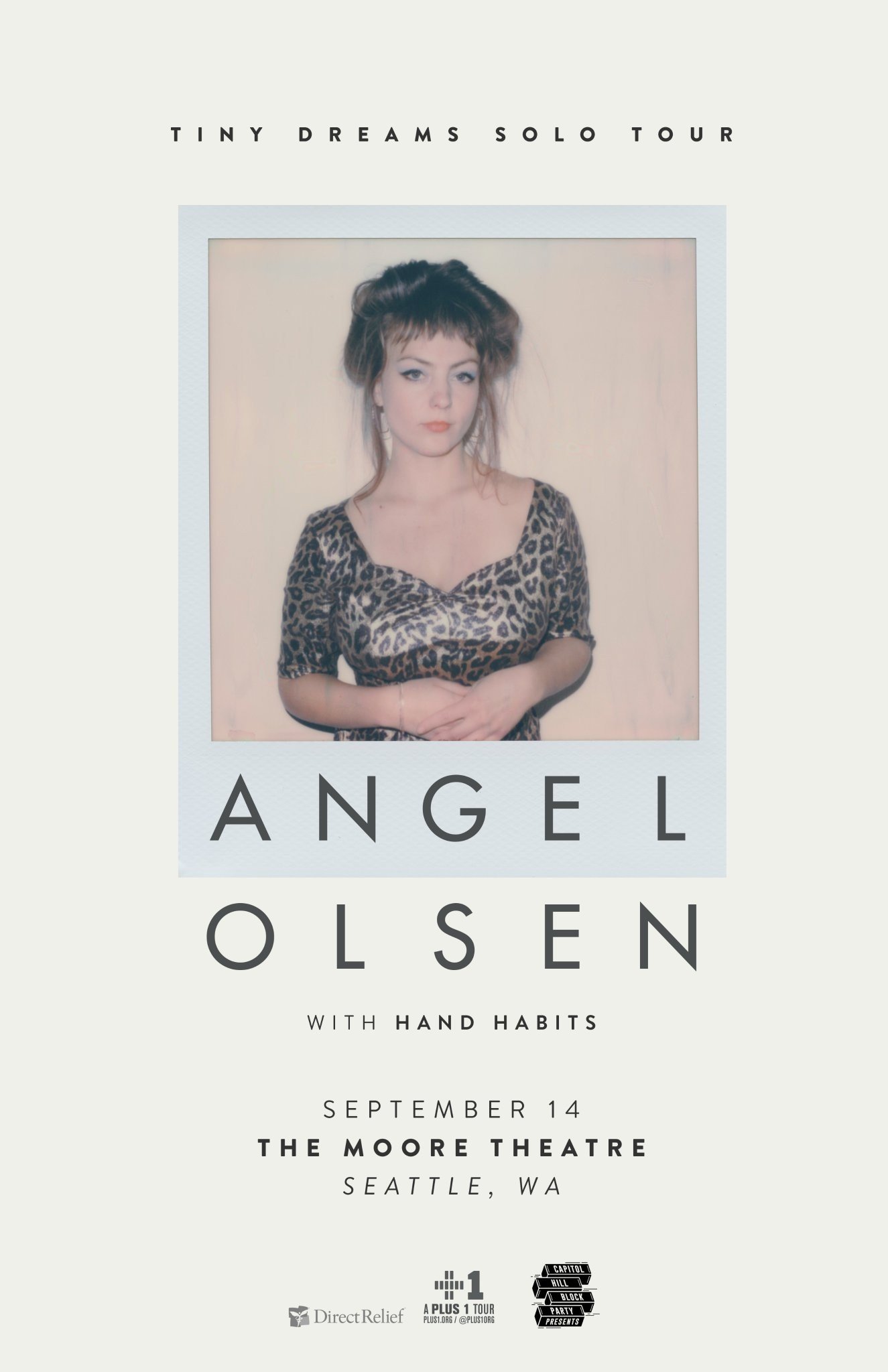 Angel Olsen Tour Poster, 2018