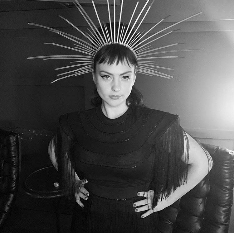 Black Fringe Gown, 2018