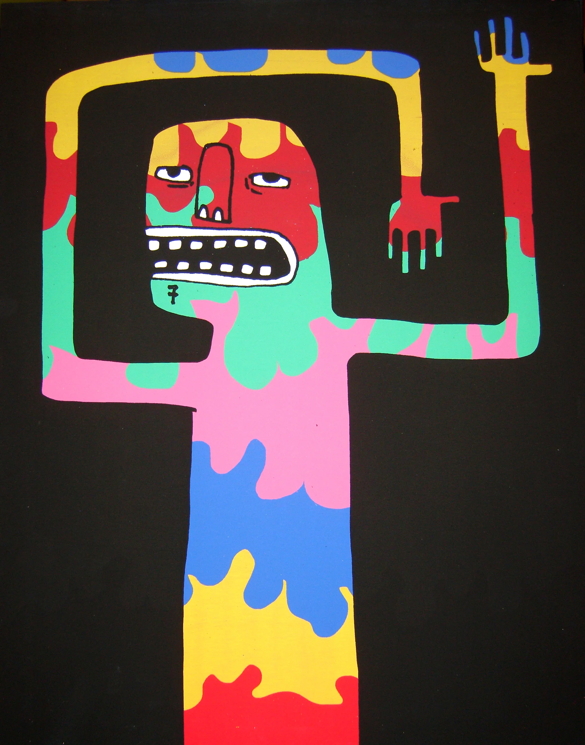 18''x24'', sérigraphie sur panneau de bois, 2011 (non-disponible)