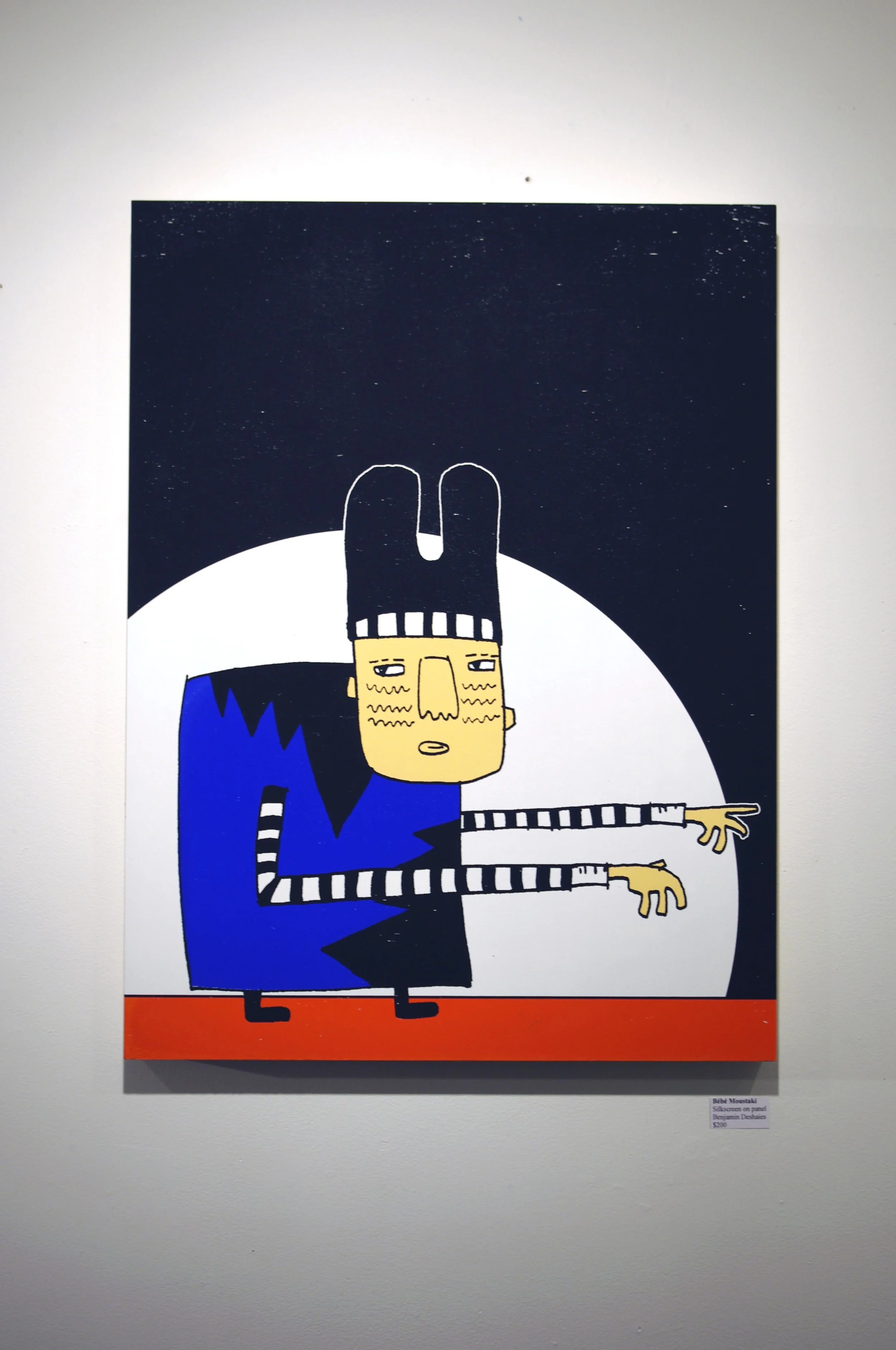 18''x24'', sérigraphie sur panneau de bois, 2011 (non-disponible)