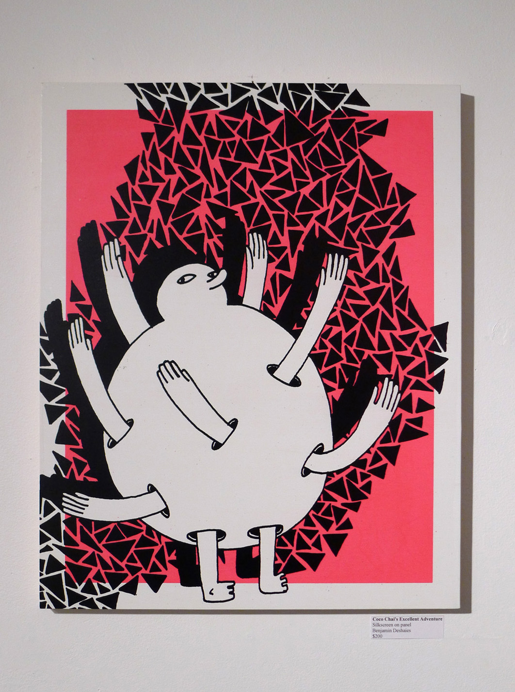 18''x24'', sérigraphie sur panneau de bois, 2011 (non-disponible)