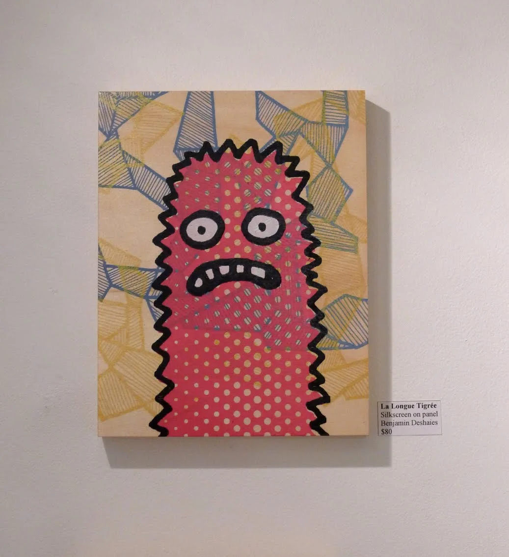 sérigraphie sur panneau de bois, 2011 (non-disponible)