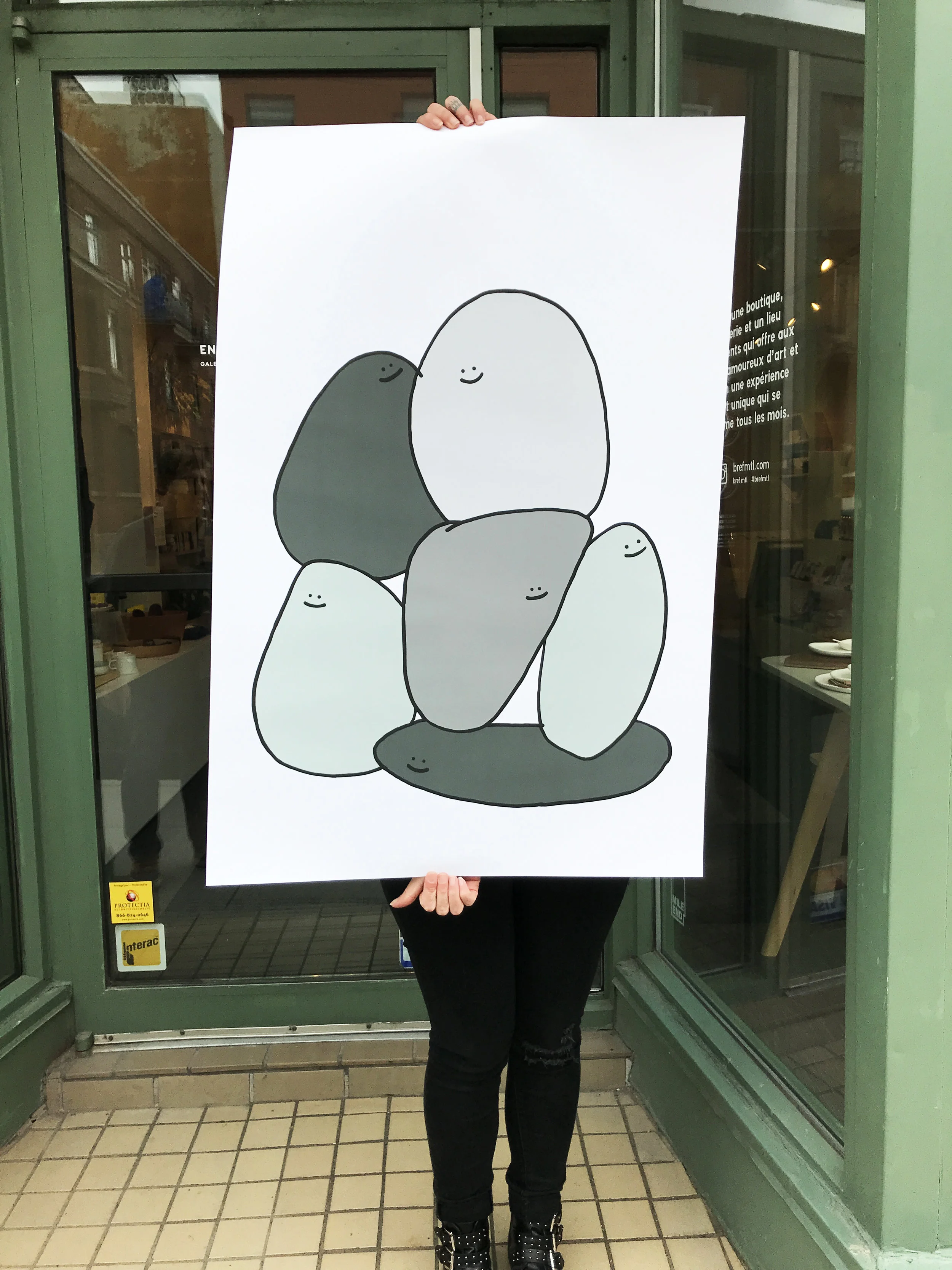 Affiche 24''x36'', impression jet d'encre. (Disponible)