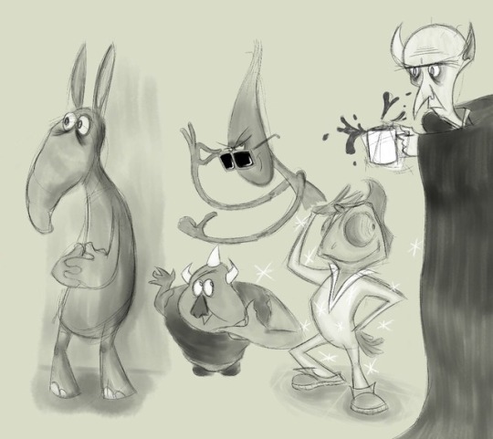 Character Shape Sketches