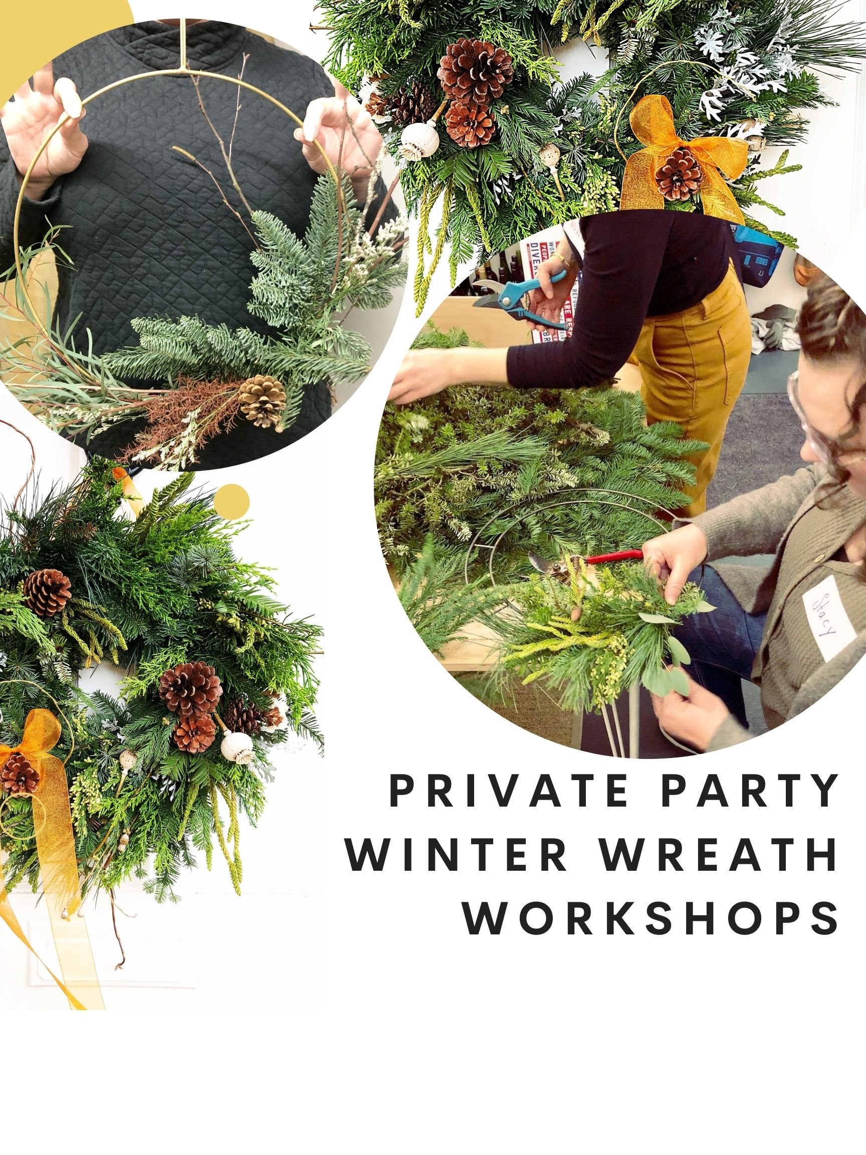Wreath Making Workshop + Party