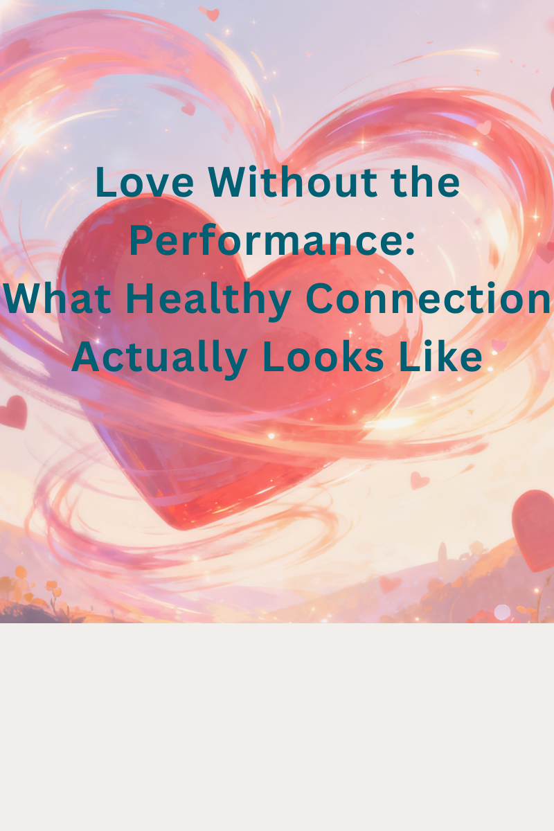 Love Without the Performance: What Healthy Connection Actually Looks Like