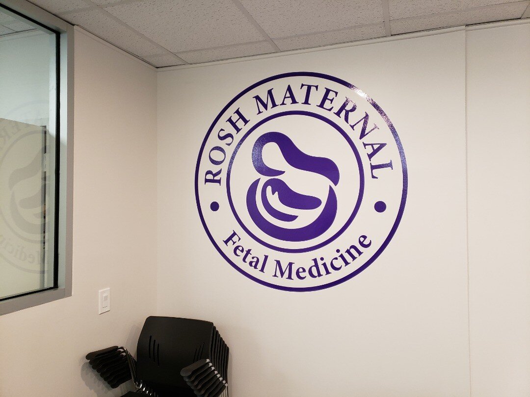 custom die-cut adhesive vinyl wall logo decal applied to interior drywall surface. #interiors #officeinteriors #corporateinteriors #interiordesign #commercialdesign #commercialinteriordesign #lobbydesign #officedesign #hospitalitydesign #corporatebra