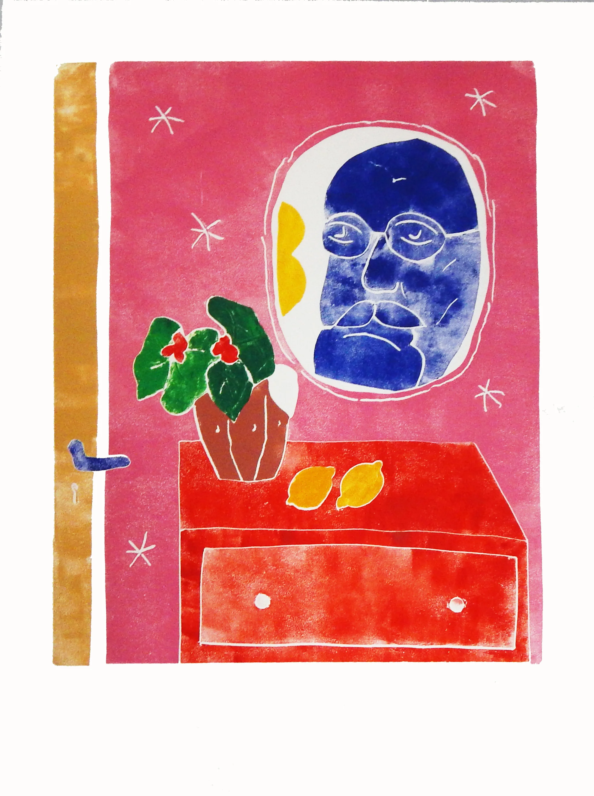 I SAW MATISSE IN THE MIRROR