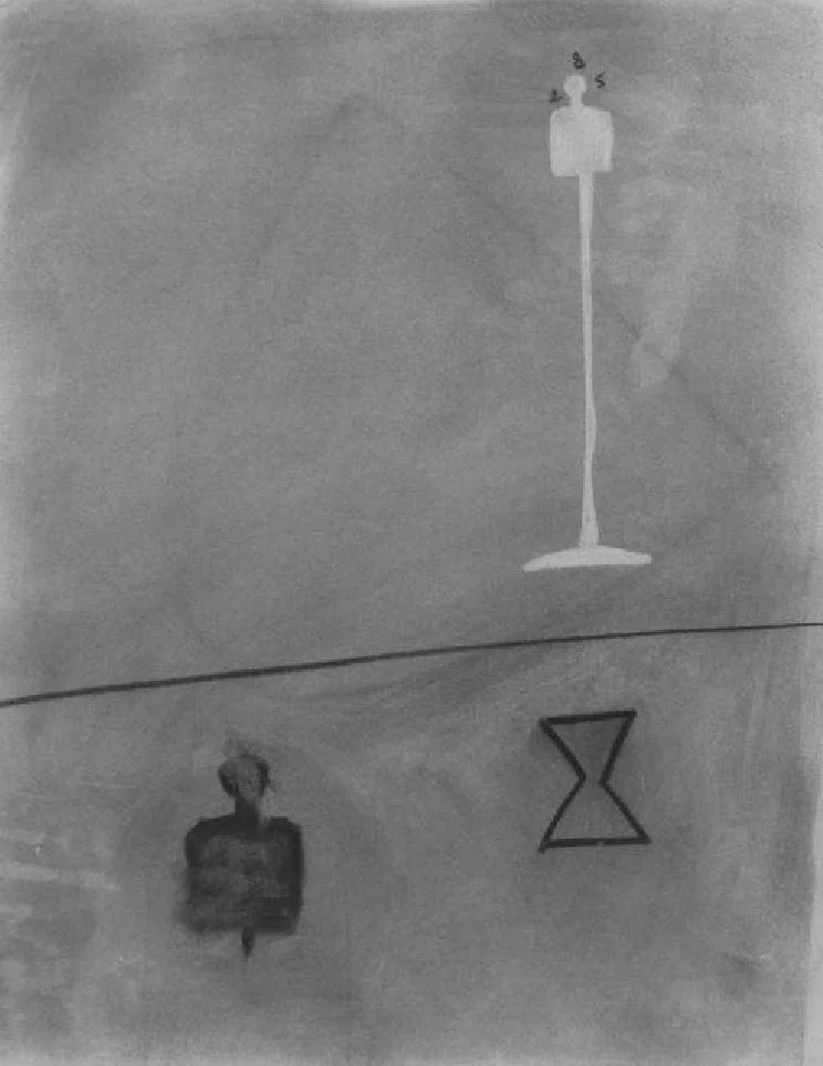 CHARCOAL DRAWING 1973, #2