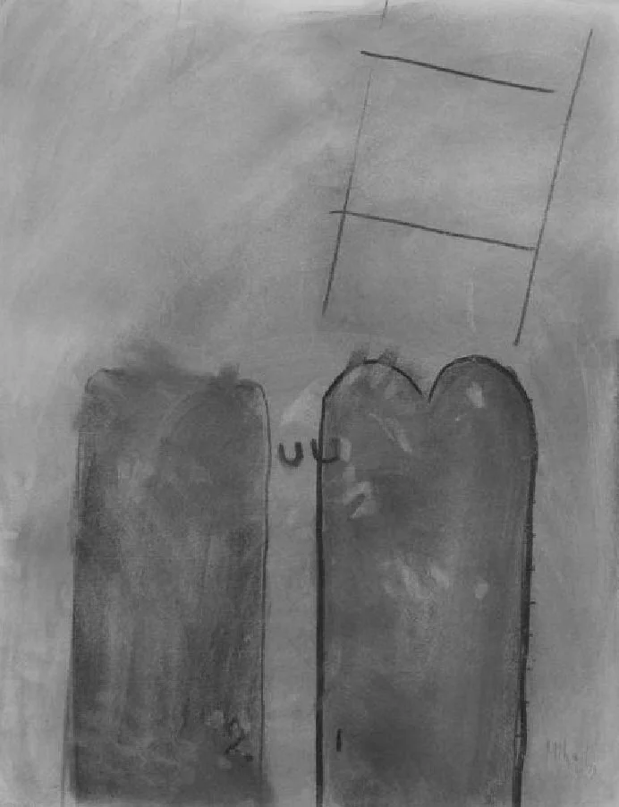 CHARCOAL DRAWING 1973, #8