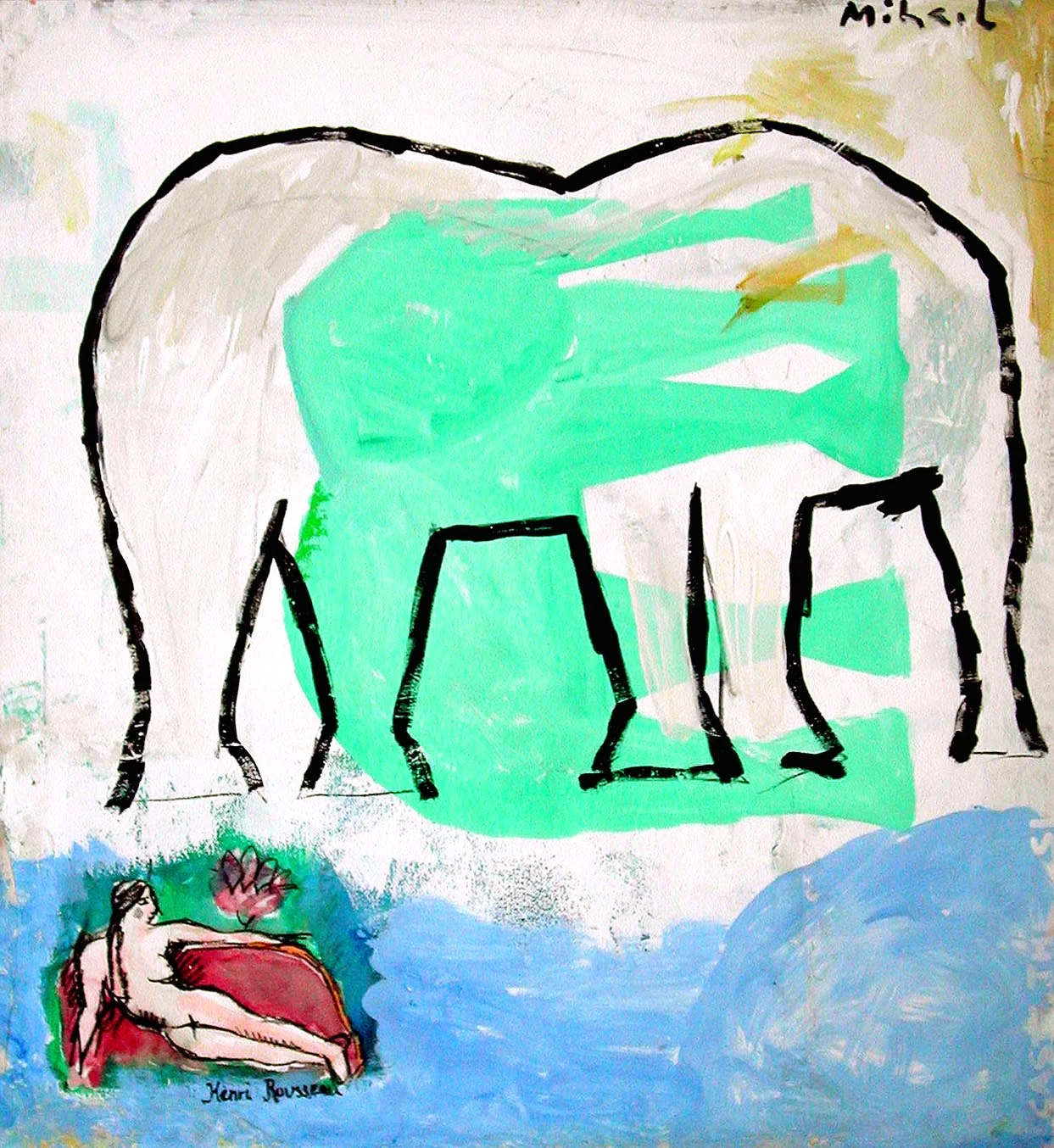 Elephant and memory of Rouseau