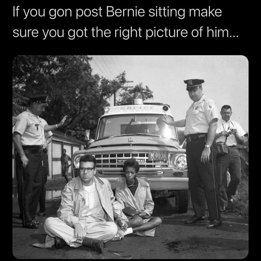It&rsquo;s funny how we see things take off, we laugh, meme culture, learning, impact... in real time 

I&rsquo;m ALL about Bernie, the people, and memes clearly, but I need to do more... we could ALL do more to support the people&rsquo;s policy.. 

