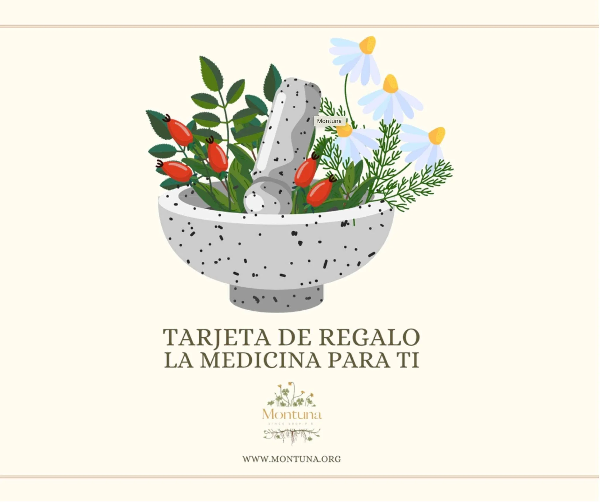 Looking for a meaningful holiday gift?
Offer someone you love the care they deserve &mdash; Montuna gift cards for bodywork, sobadas, reproductive wellness, and community-rooted healing.
Because wellness is best when shared.

&iquest;Buscas un regalo