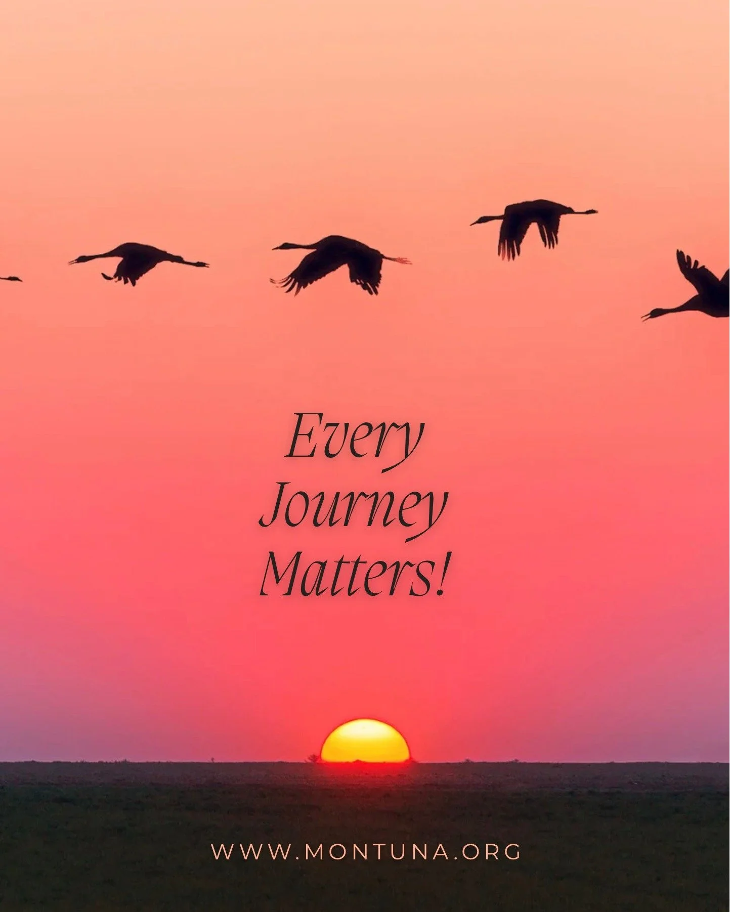 Just as birds take flight, following the call of seasons and safety, human beings move &mdash; seeking home, opportunity, and survival. At Montuna, as immigrants ourselves, we celebrate these journeys and honor the courage of every person on the move