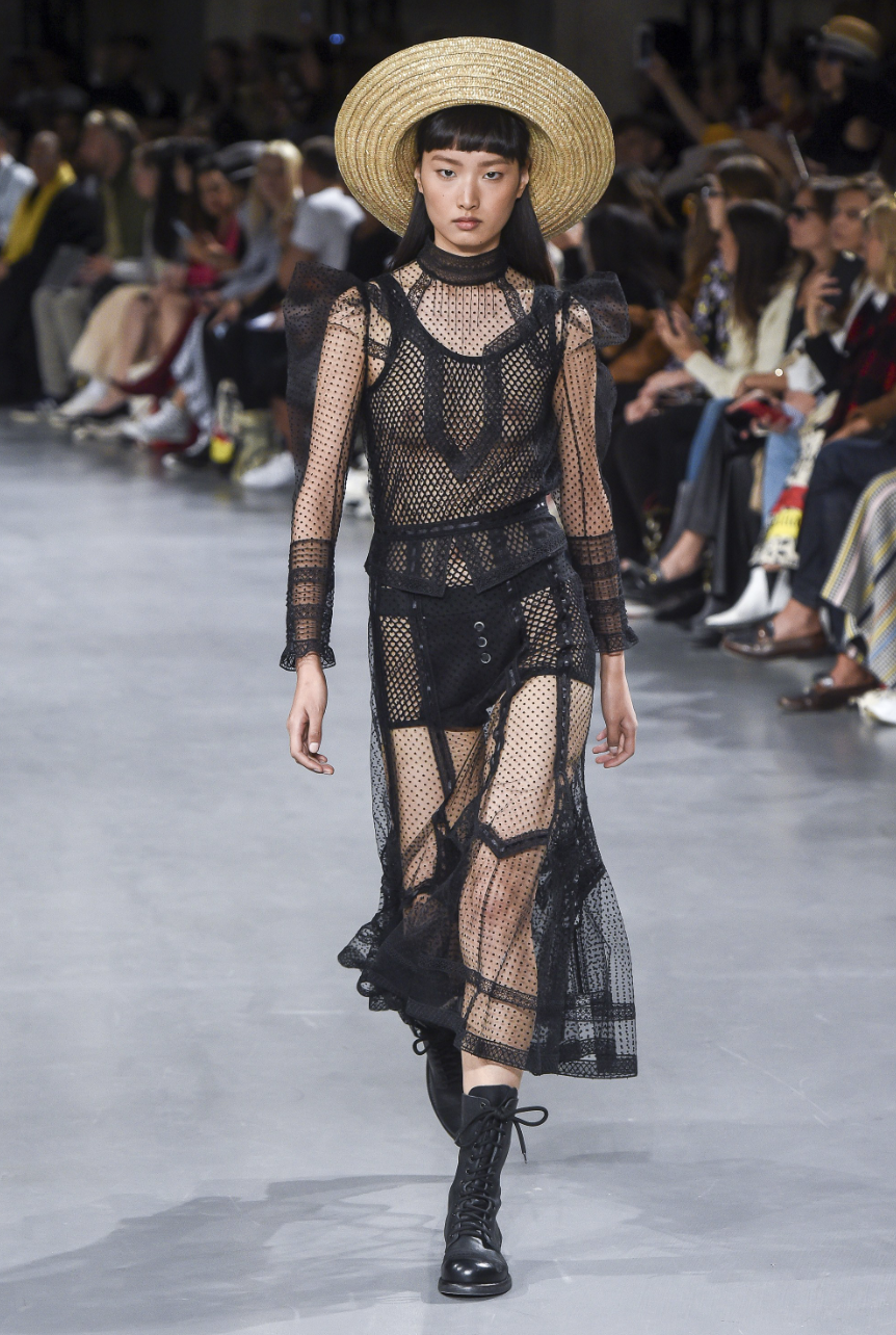 John Galliano SS19 Holli Smith