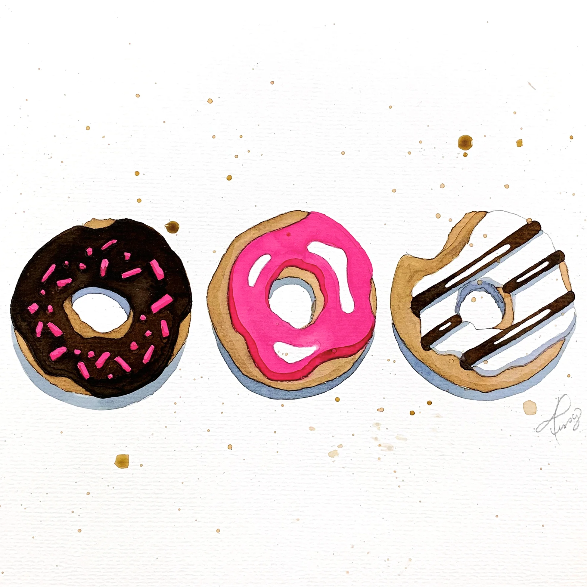 Mmm... Donuts Paint Party Kits