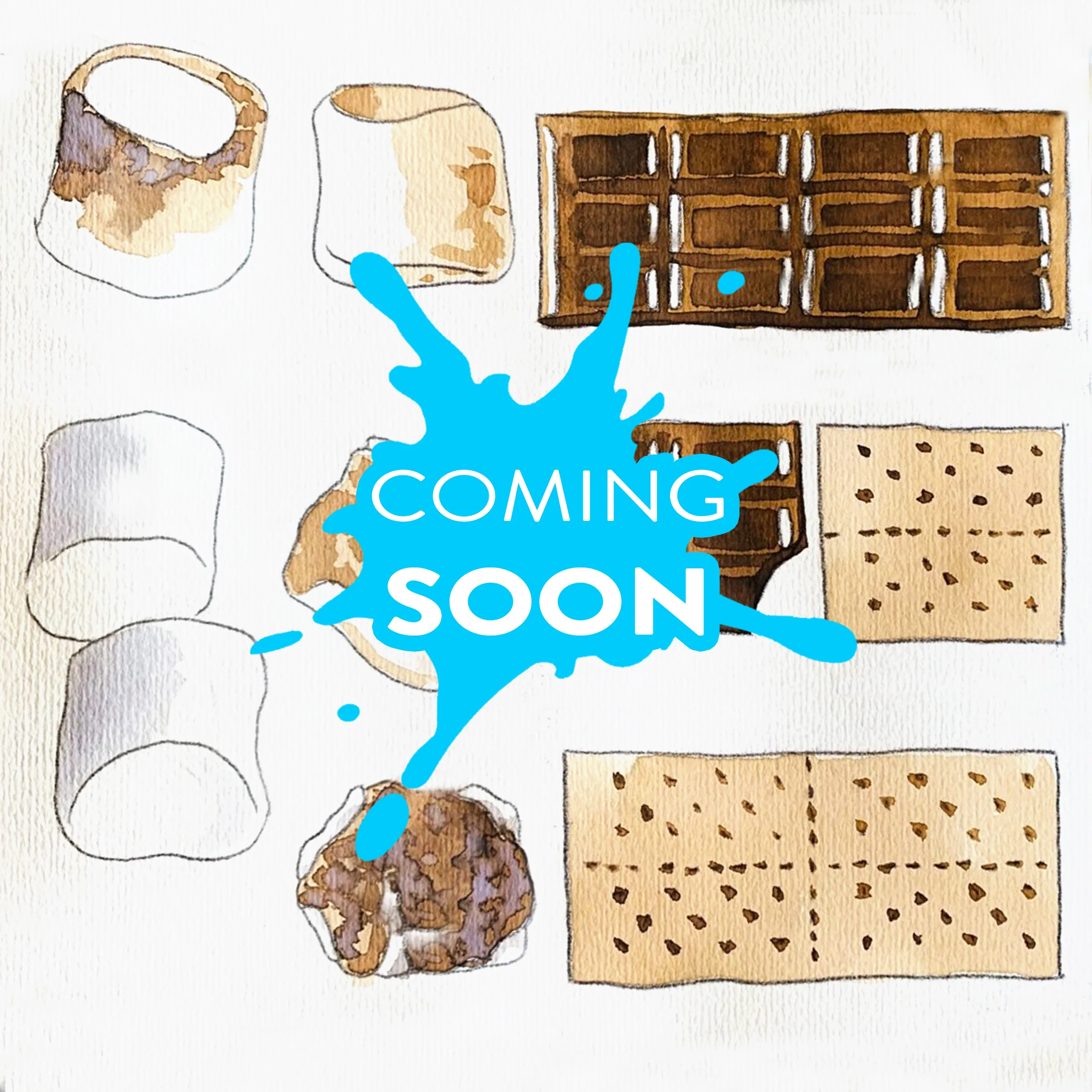 Yummy S'Mores Paint Party Kits