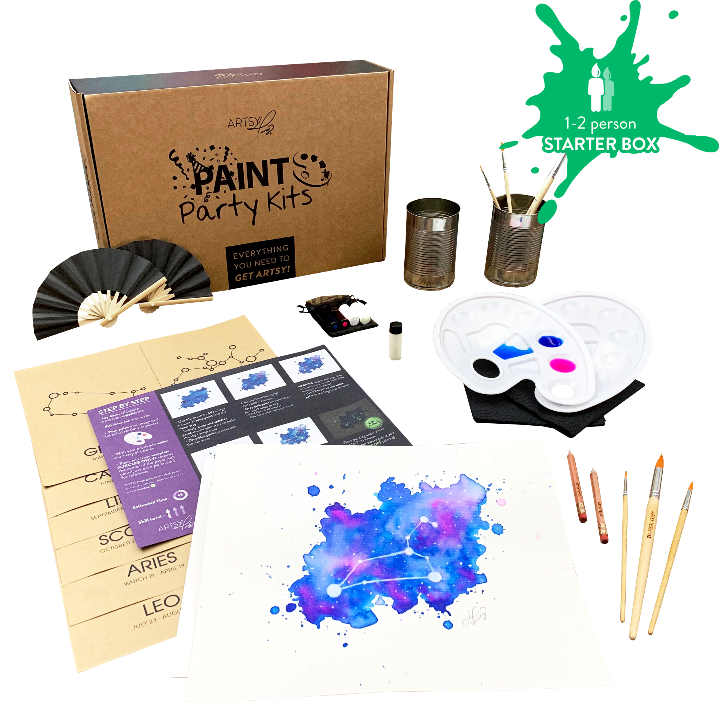 Paint Party Kits 1-2 Person Starter Box Zodioscopes.png