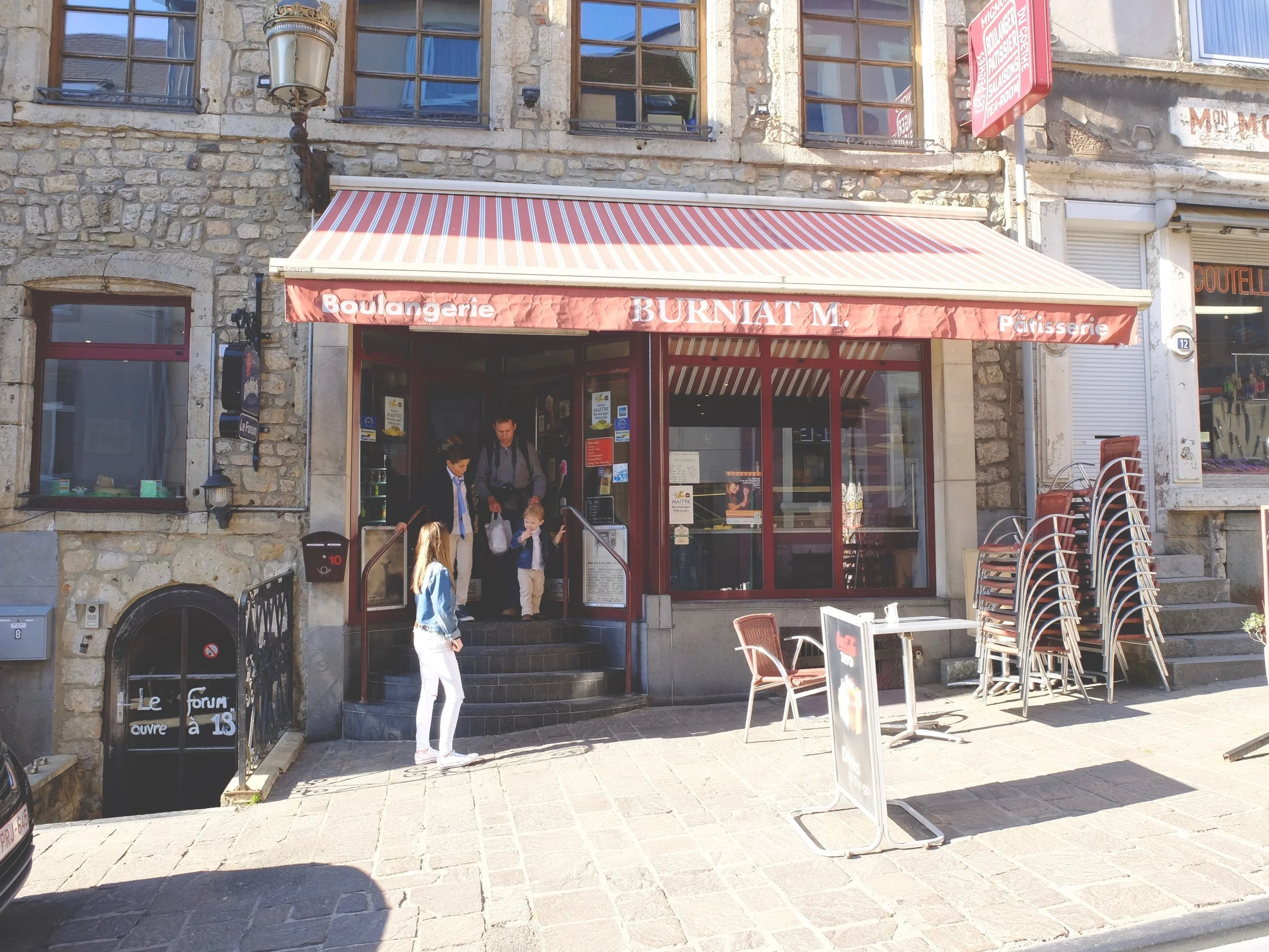 The boulangerie in Belgium.