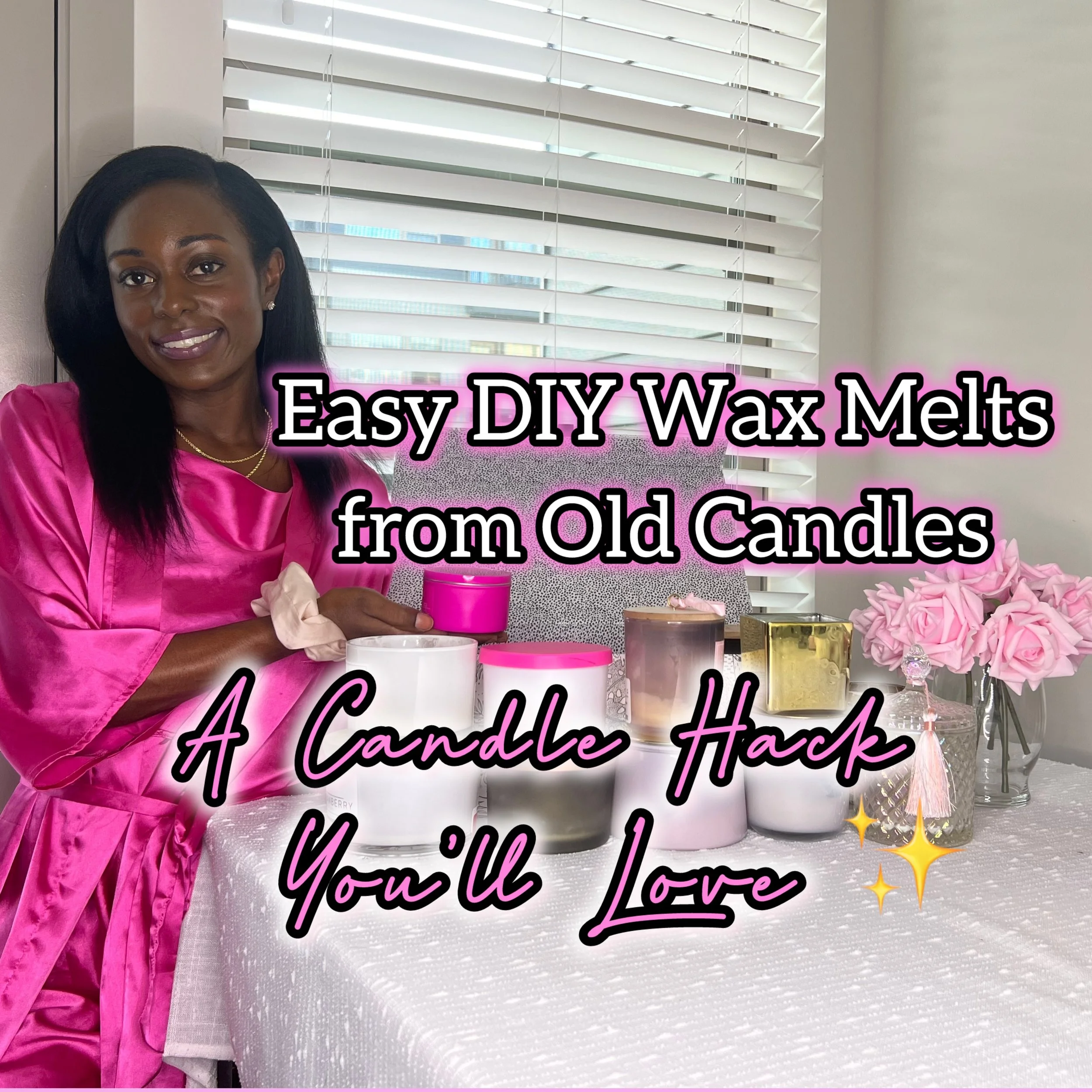 Easy DIY Wax Melts from Old Candles