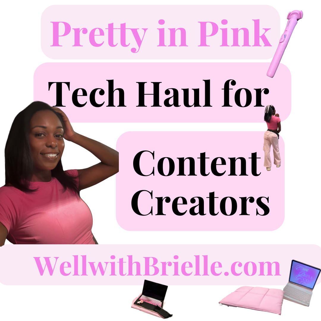 My Pretty &amp; Productive Pink Tech Haul