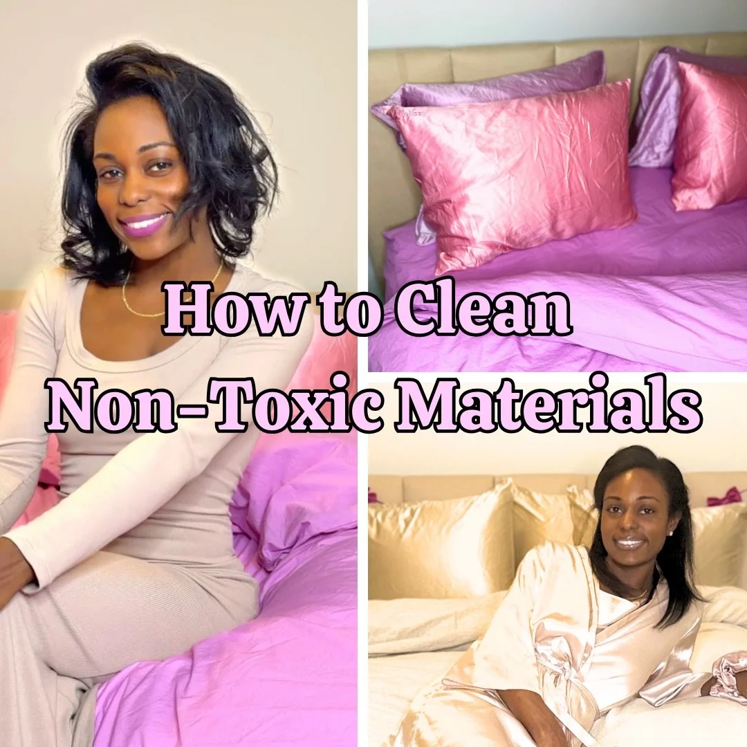 ✨💕🎥 NEW: Healthy Non-Toxic Bedding Part II

Sharing my top care and maintenance tips for all-natural, non-toxic materials. 
✨ALSO revealing the girly pink bedding set and my honest review.

In Part 1, I showed the nude/champagne bed set that&rsquo;