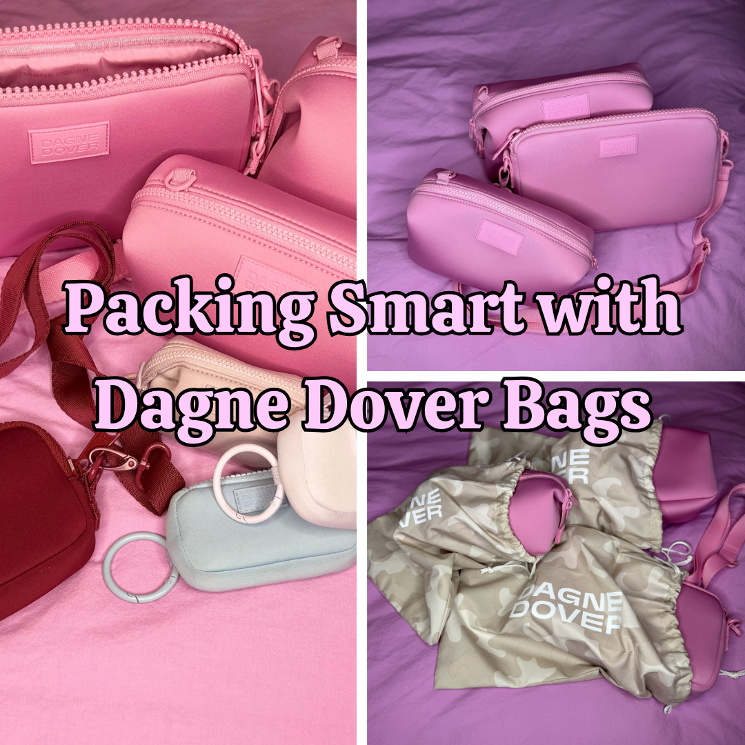 Packing Smart with Beautiful Dagne Dover Travel Bags