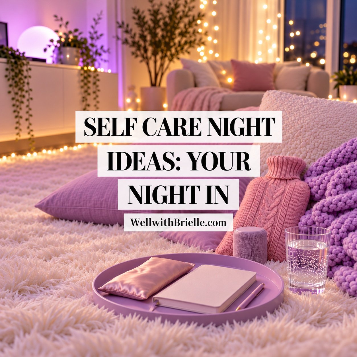 Self Care Night Ideas: Your Night In