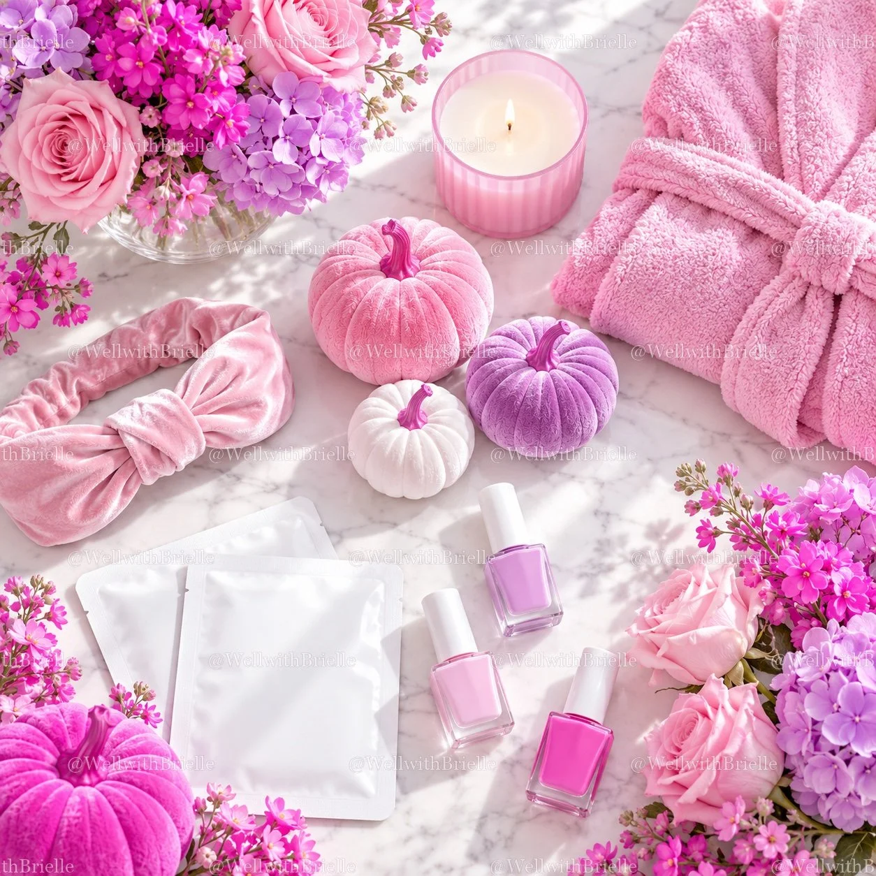 Cozy Halloween self care night at home