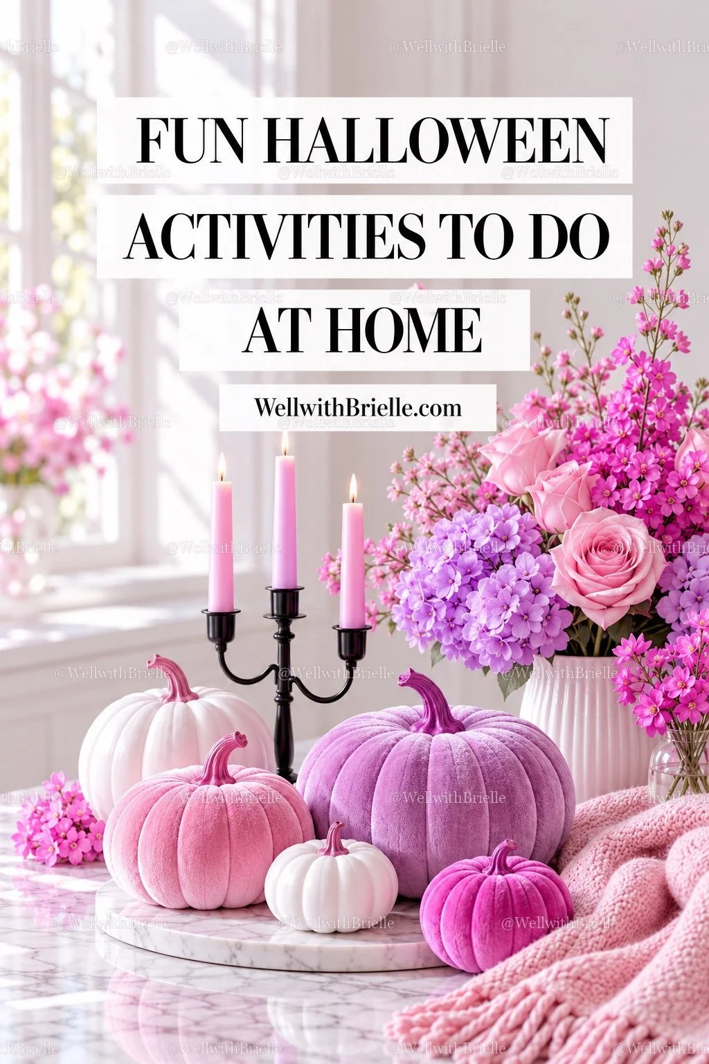 Fun Halloween Activities to Do at Home Pinterest pin