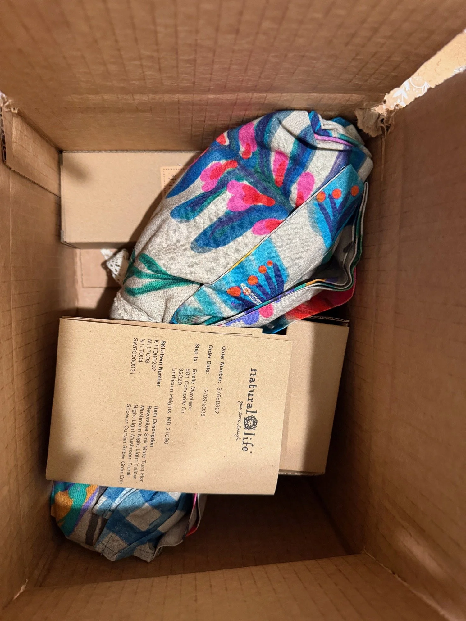 Unboxing a Natural Life haul